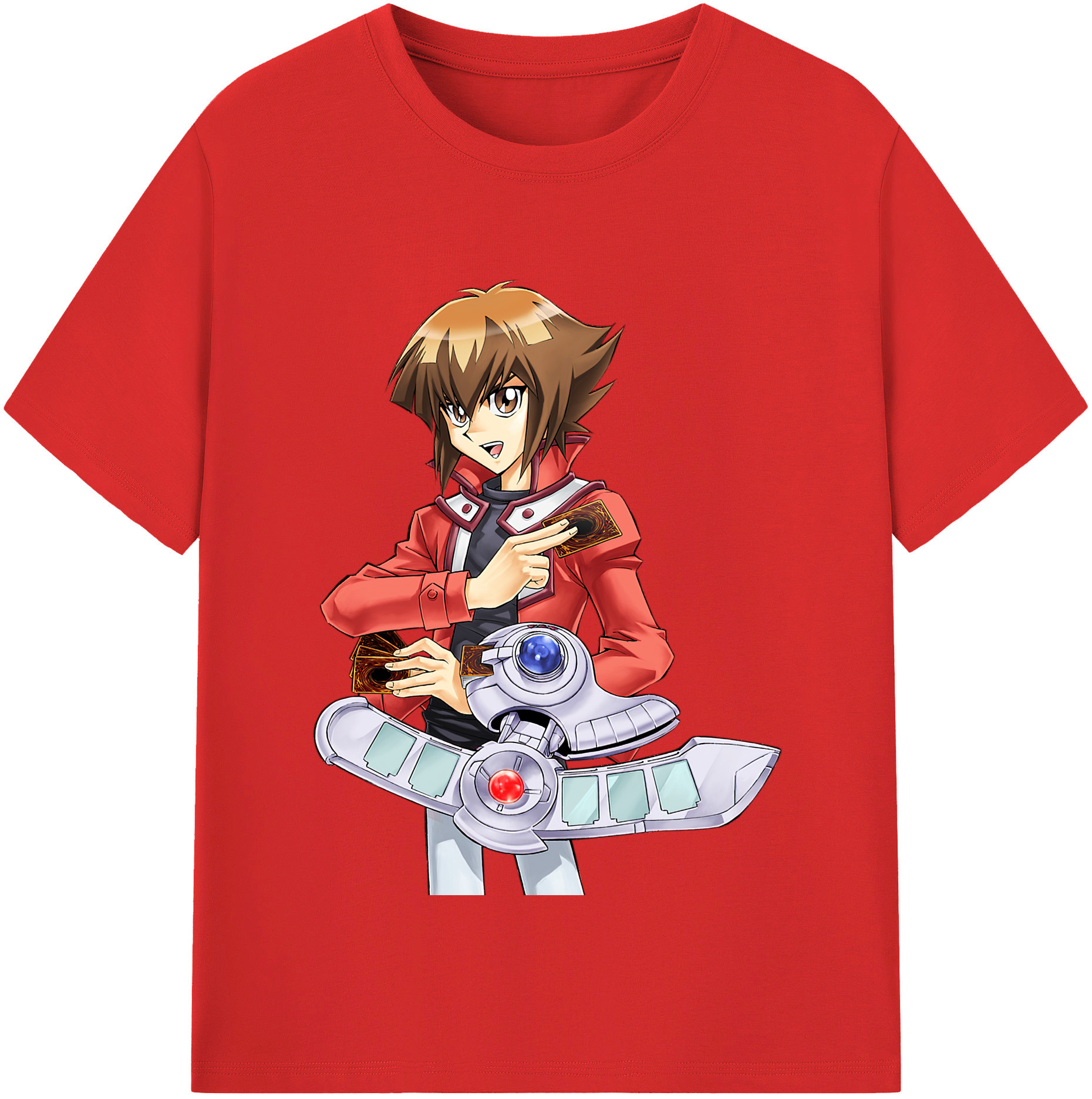 （画像用） 遊☆戯☆王 Yu-Gi-Oh! レディースカジュアルプリントTシャツ（綿100％）