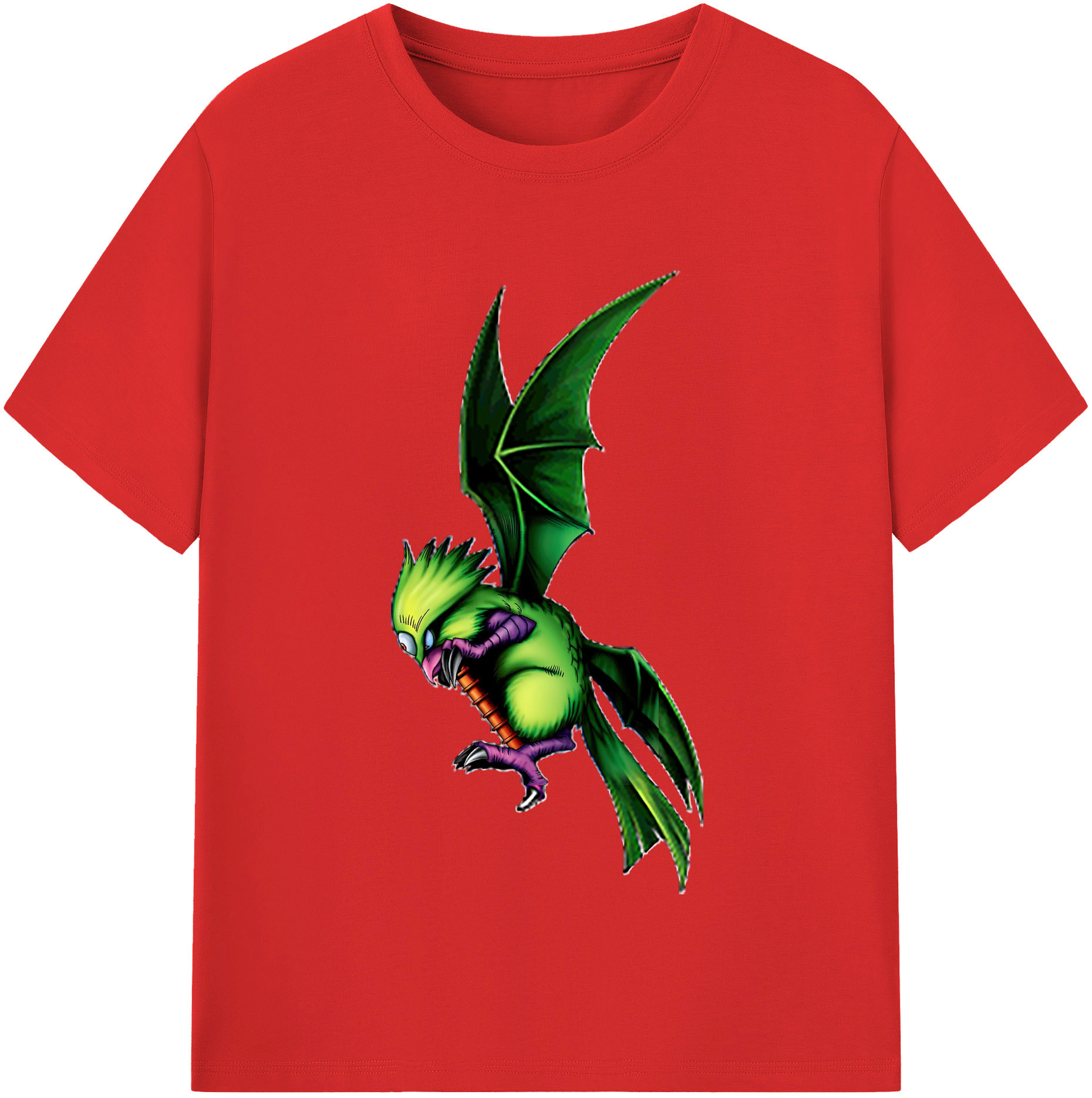 （画像用） 遊☆戯☆王 Yu-Gi-Oh! レディースカジュアルプリントTシャツ（綿100％）