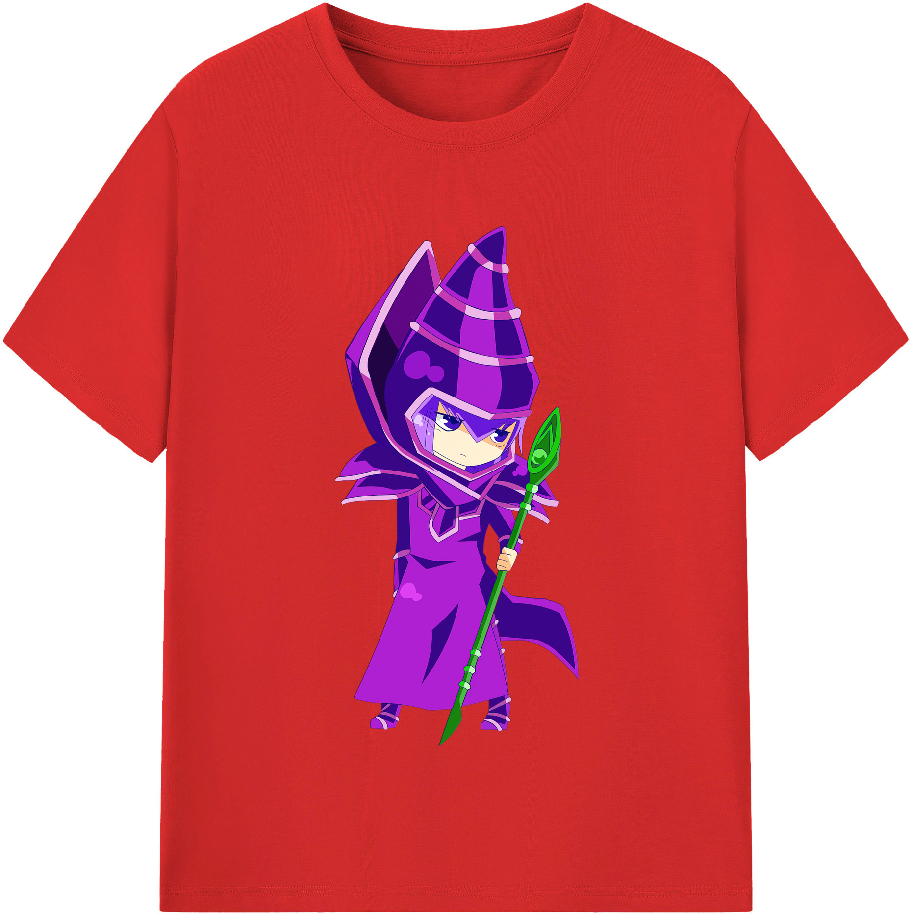 （画像用） 遊☆戯☆王 Yu-Gi-Oh! レディースカジュアルプリントTシャツ（綿100％）