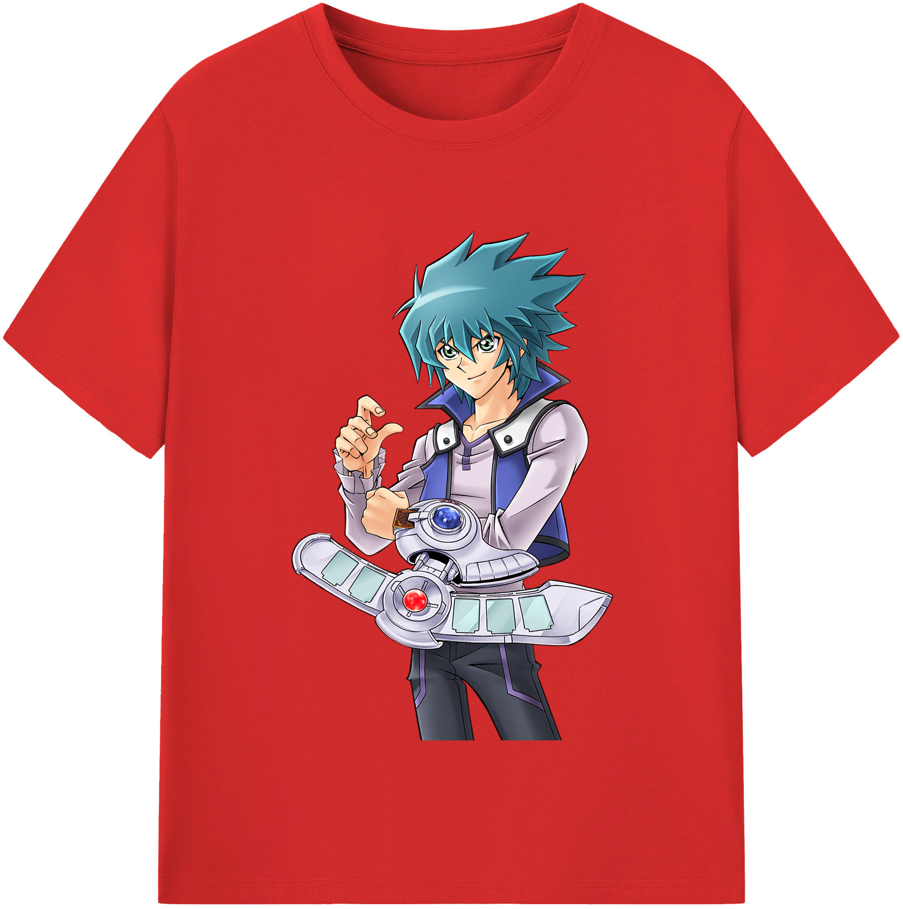（画像用） 遊☆戯☆王 Yu-Gi-Oh! レディースカジュアルプリントTシャツ（綿100％）