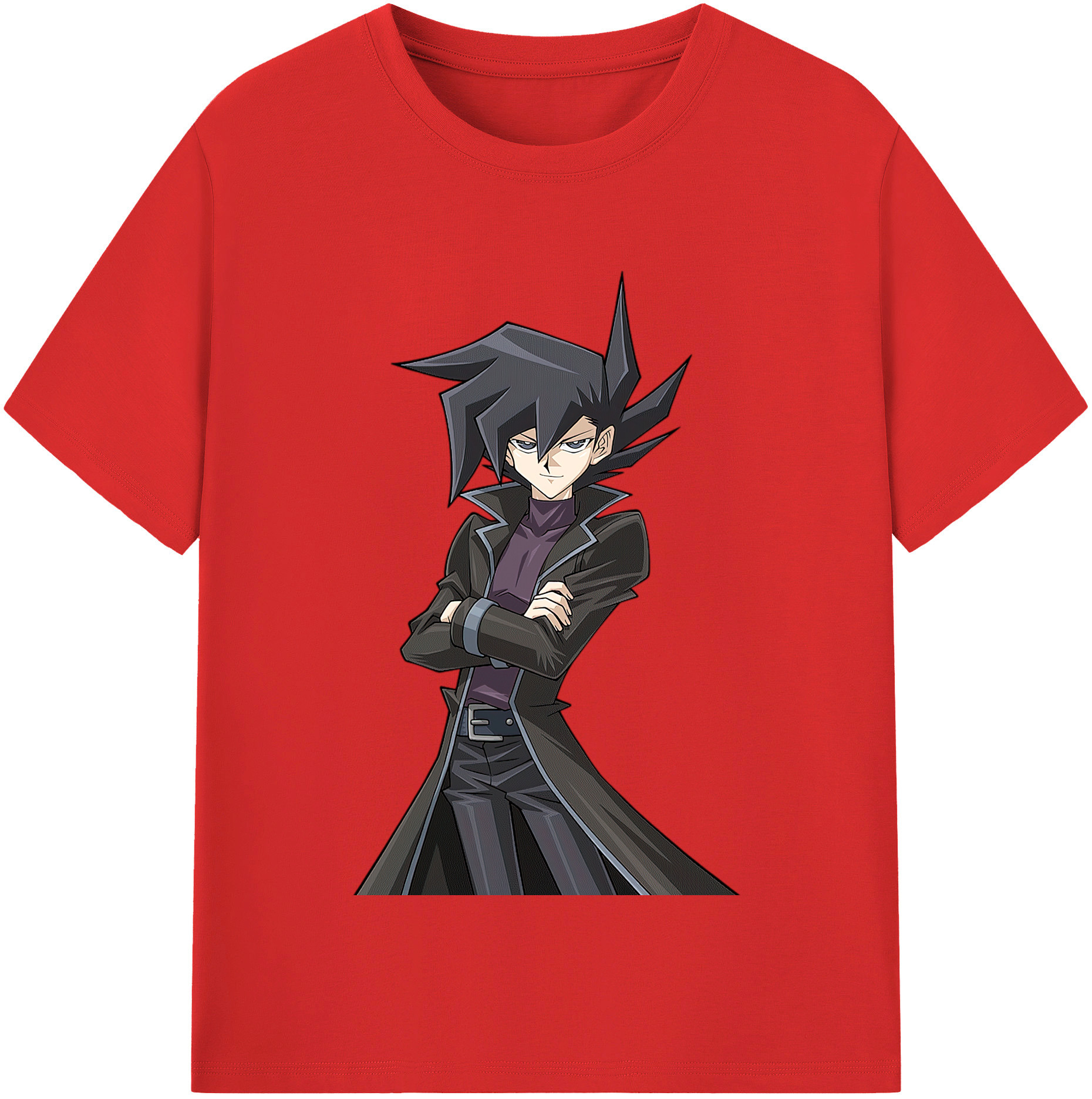 （画像用） 遊☆戯☆王 Yu-Gi-Oh! レディースカジュアルプリントTシャツ（綿100％）