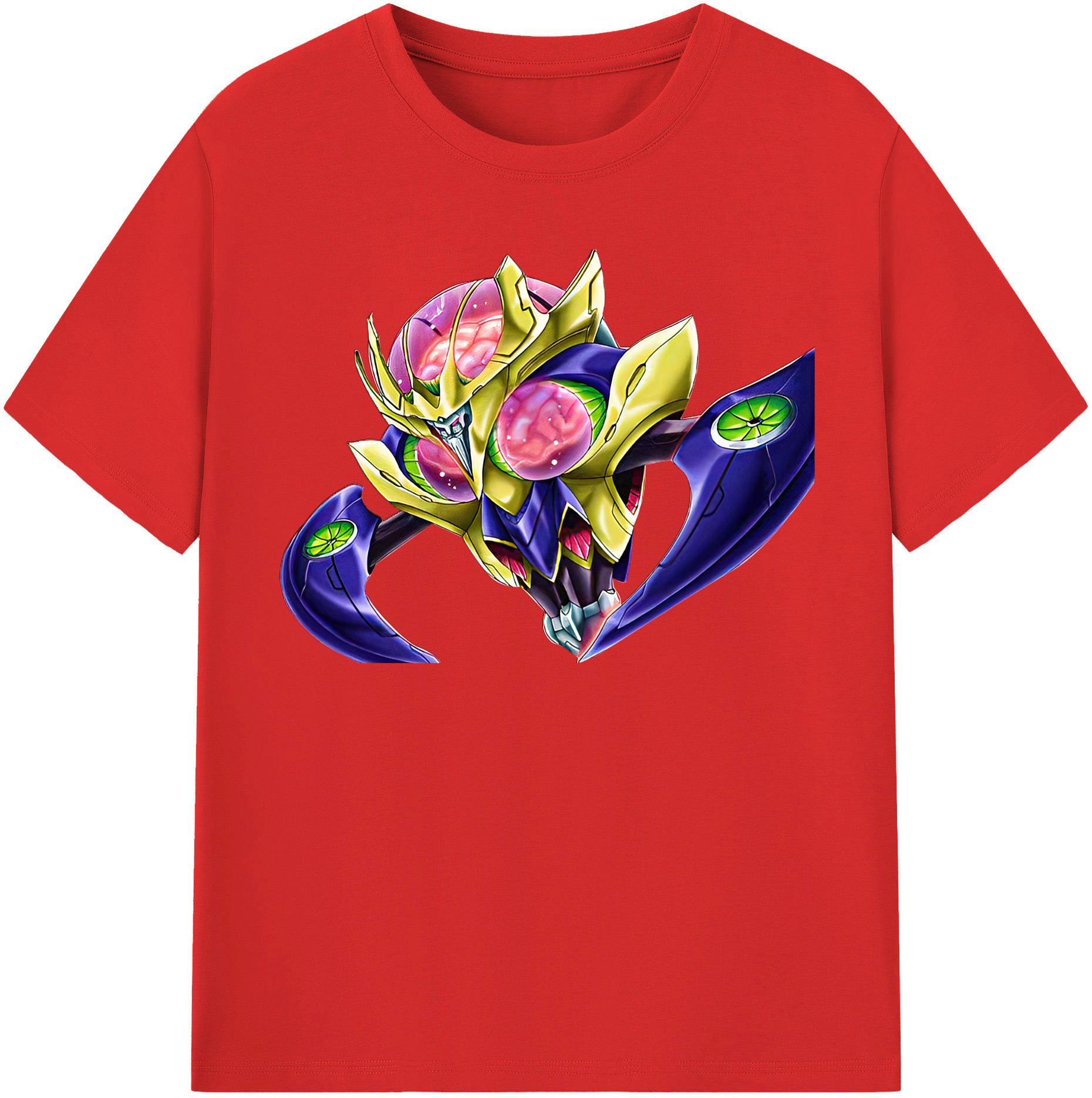 （画像用） 遊☆戯☆王 Yu-Gi-Oh! レディースカジュアルプリントTシャツ（綿100％）