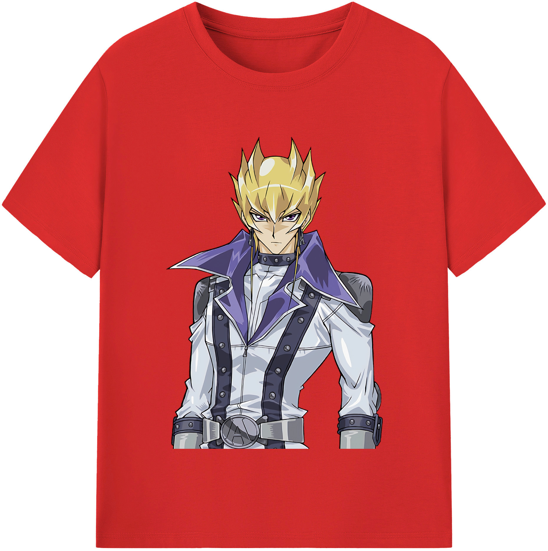 （画像用） 遊☆戯☆王 Yu-Gi-Oh! レディースカジュアルプリントTシャツ（綿100％）