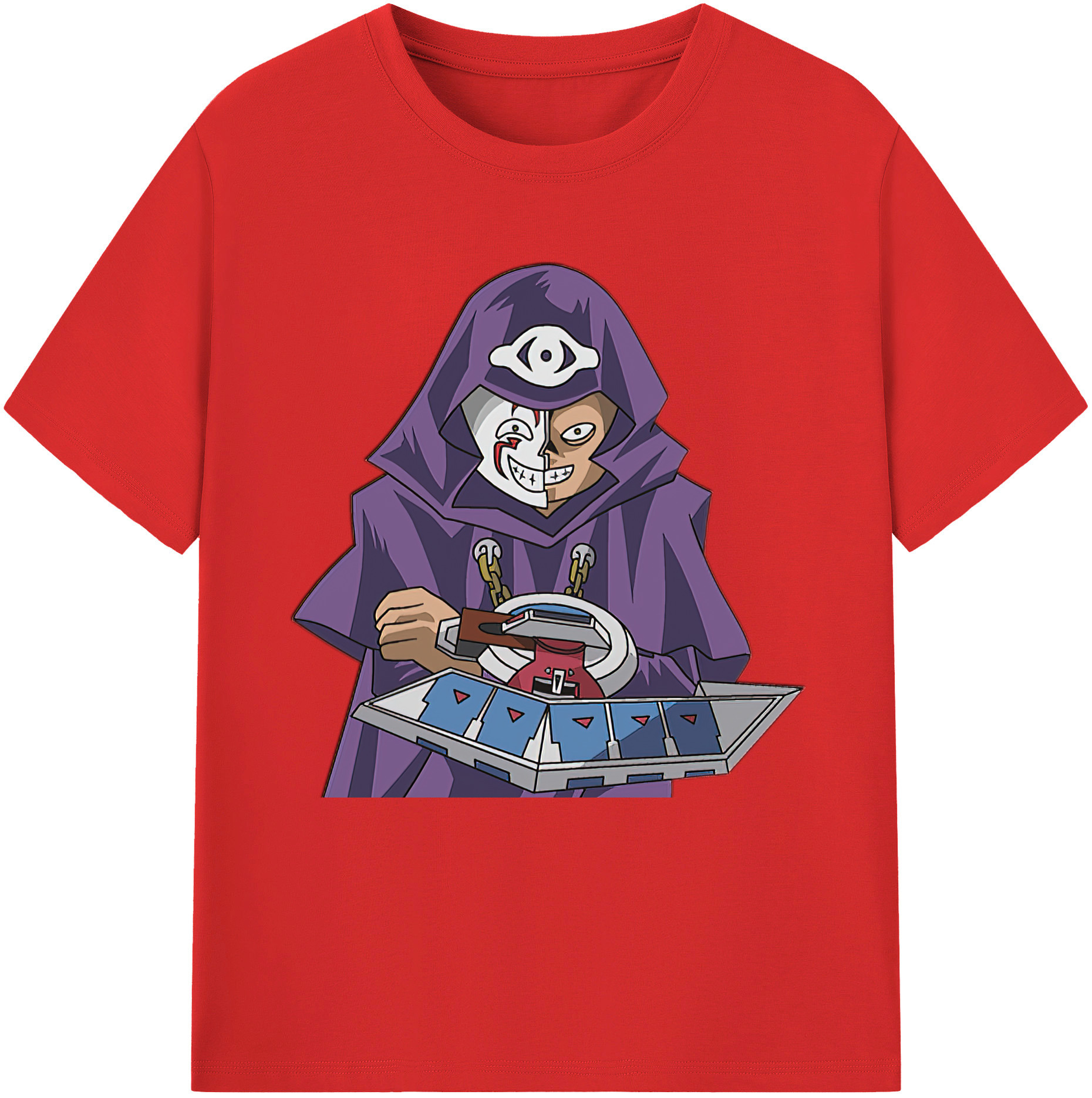 （画像用） 遊☆戯☆王 Yu-Gi-Oh! レディースカジュアルプリントTシャツ（綿100％）