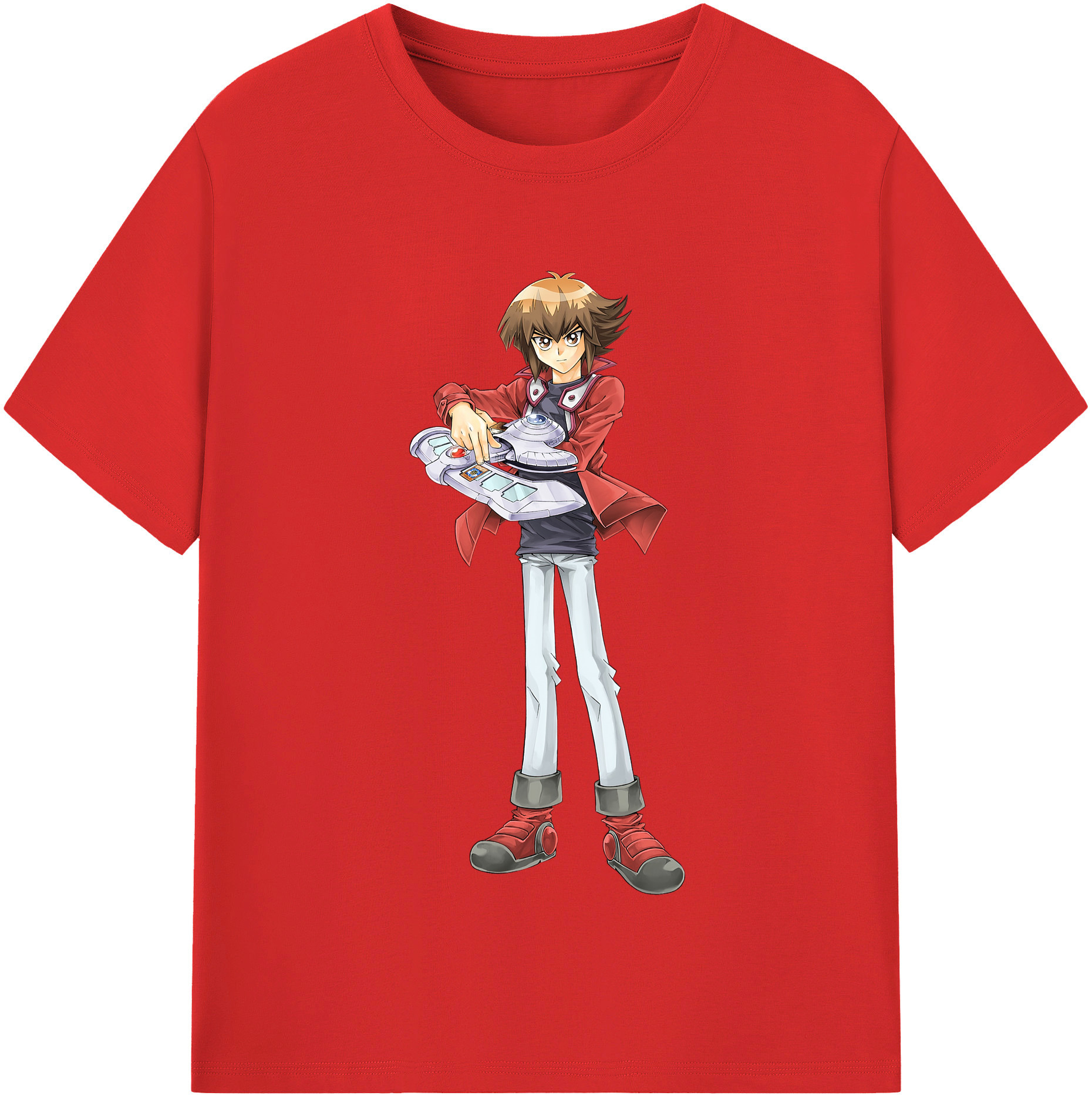 （画像用） 遊☆戯☆王 Yu-Gi-Oh! レディースカジュアルプリントTシャツ（綿100％）