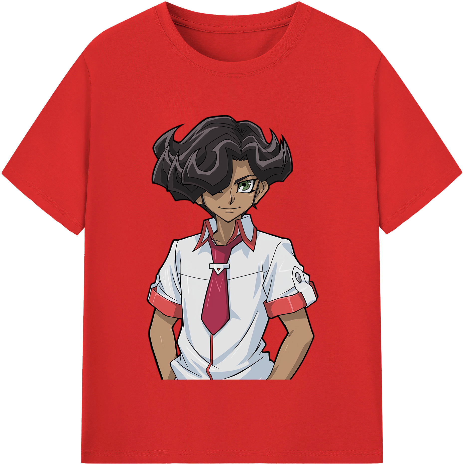 （画像用） 遊☆戯☆王 Yu-Gi-Oh! レディースカジュアルプリントTシャツ（綿100％）