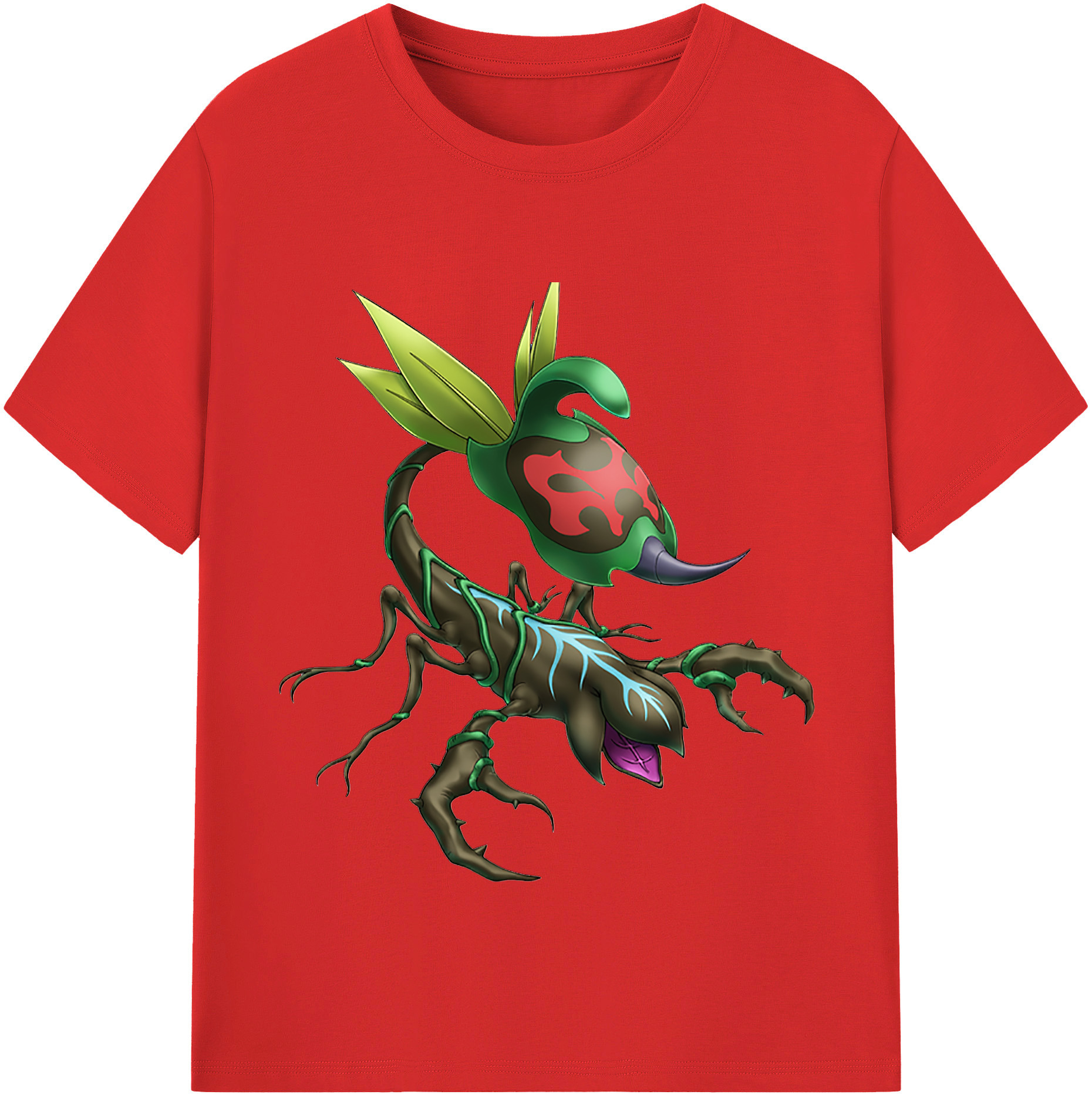（画像用） 遊☆戯☆王 Yu-Gi-Oh! レディースカジュアルプリントTシャツ（綿100％）