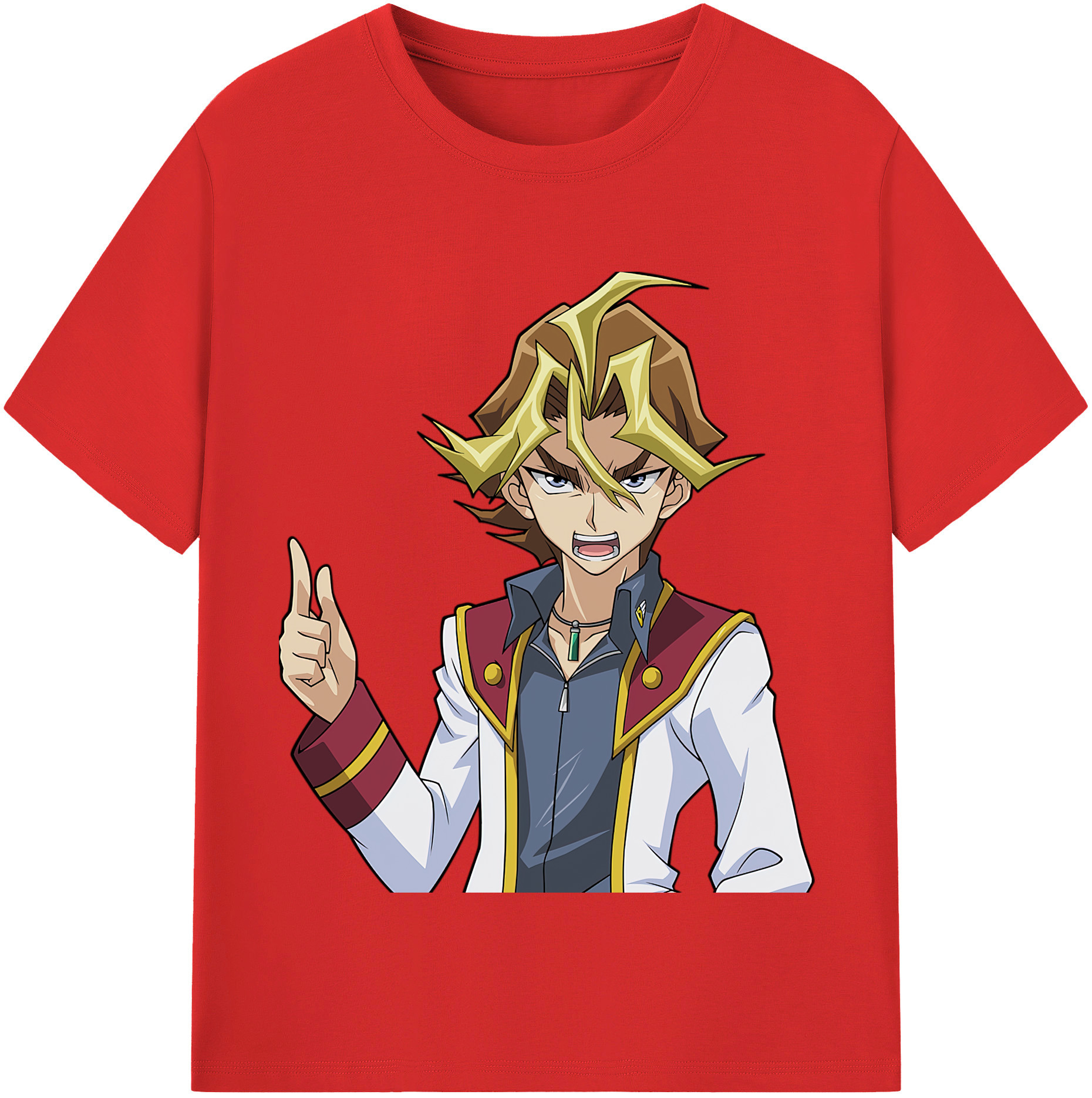 （画像用） 遊☆戯☆王 Yu-Gi-Oh! レディースカジュアルプリントTシャツ（綿100％）