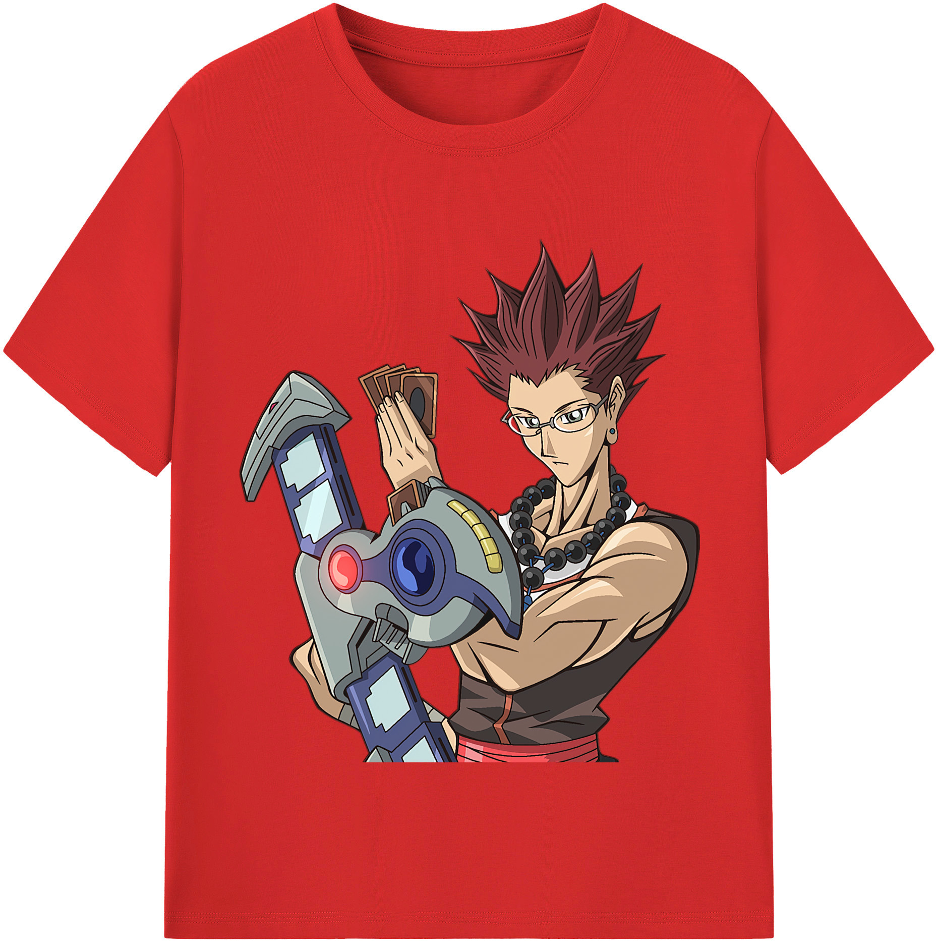 （画像用） 遊☆戯☆王 Yu-Gi-Oh! レディースカジュアルプリントTシャツ（綿100％）