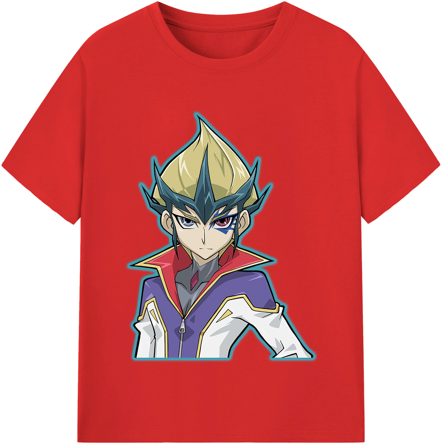 （画像用） 遊☆戯☆王 Yu-Gi-Oh! レディースカジュアルプリントTシャツ（綿100％）