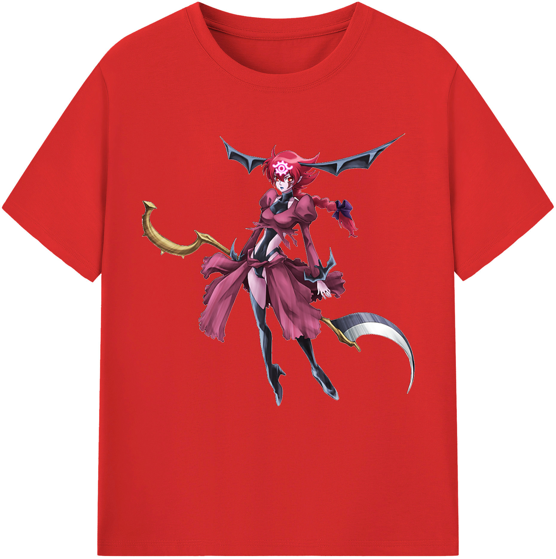 （画像用） 遊☆戯☆王 Yu-Gi-Oh! レディースカジュアルプリントTシャツ（綿100％）