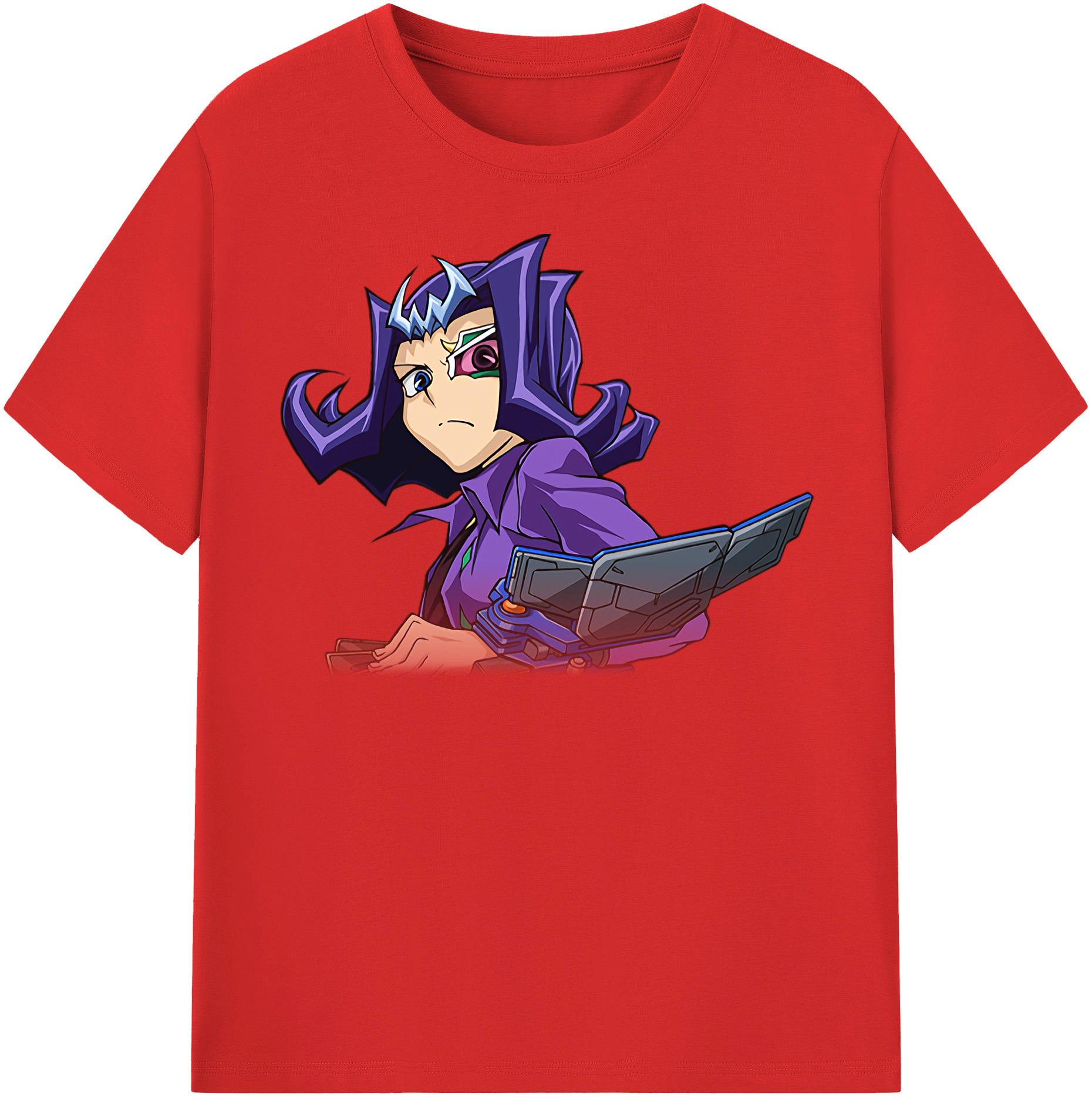 （画像用） 遊☆戯☆王 Yu-Gi-Oh! レディースカジュアルプリントTシャツ（綿100％）