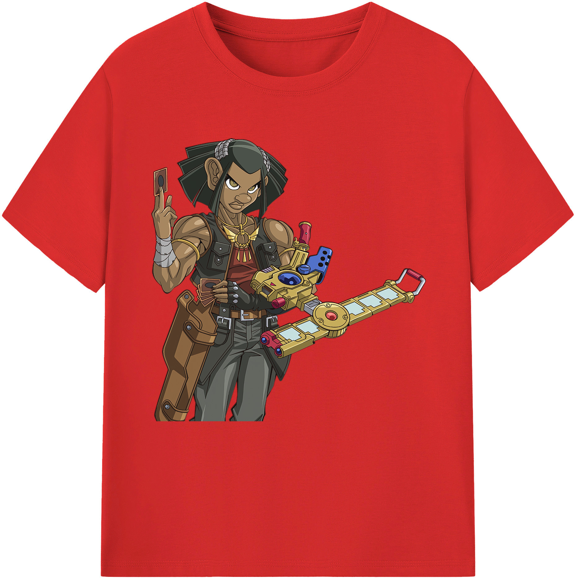 （画像用） 遊☆戯☆王 Yu-Gi-Oh! レディースカジュアルプリントTシャツ（綿100％）