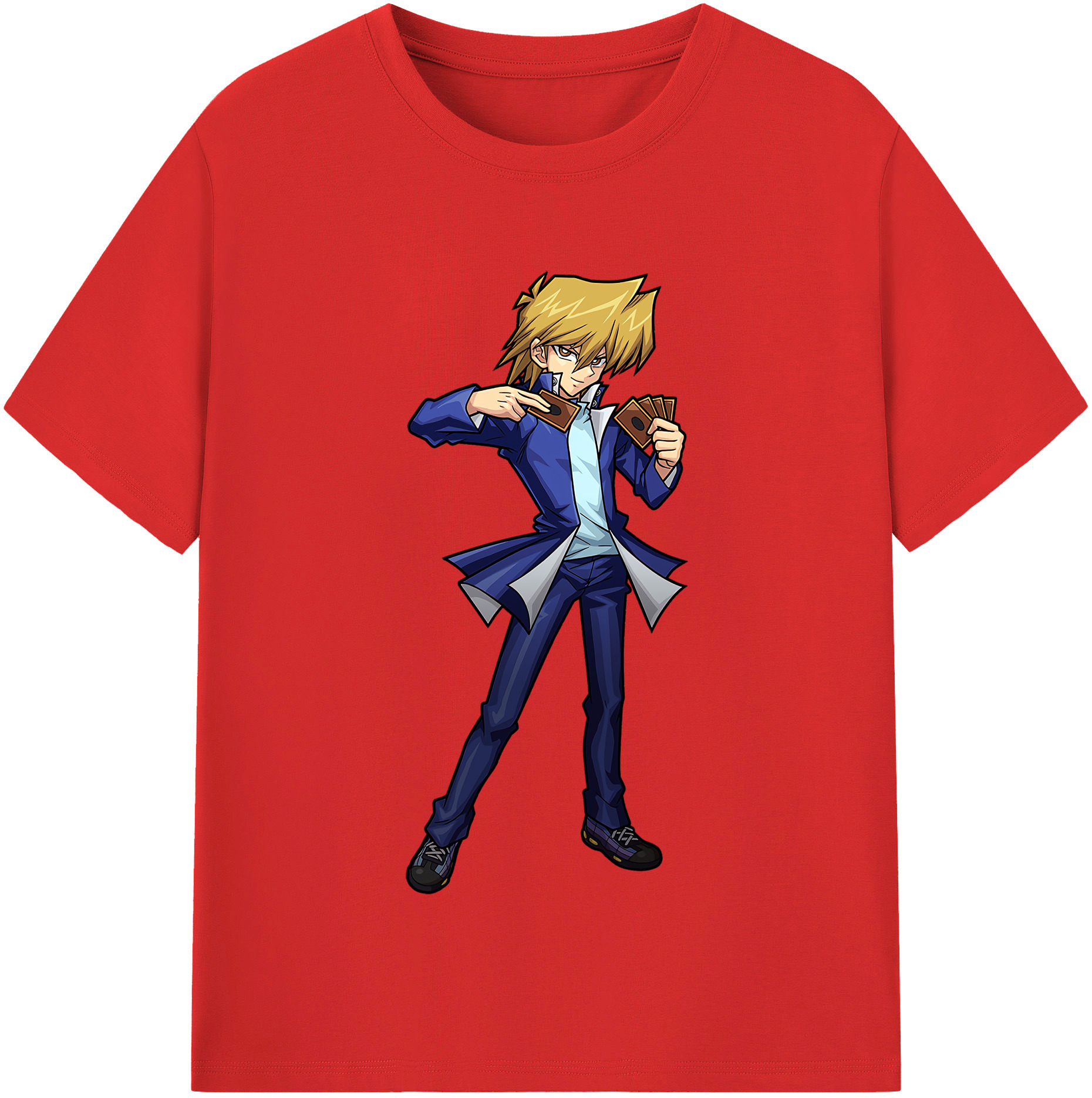 （画像用） 遊☆戯☆王 Yu-Gi-Oh! レディースカジュアルプリントTシャツ（綿100％）