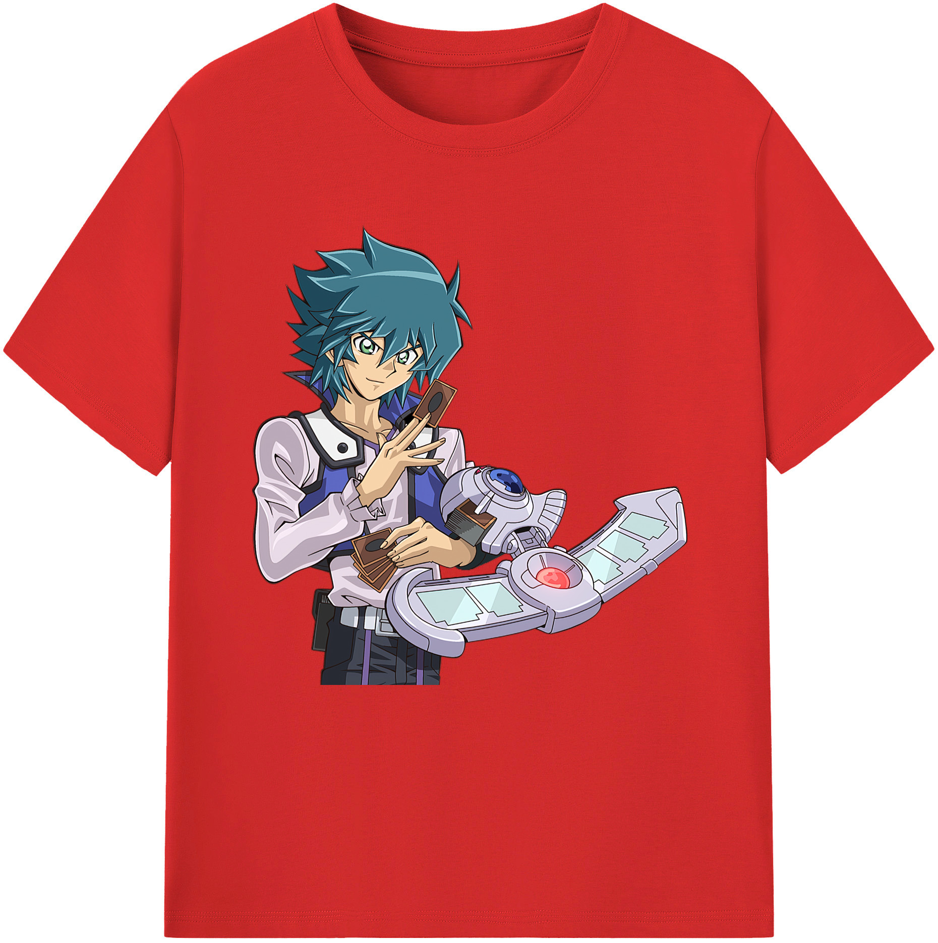 （画像用） 遊☆戯☆王 Yu-Gi-Oh! レディースカジュアルプリントTシャツ（綿100％）