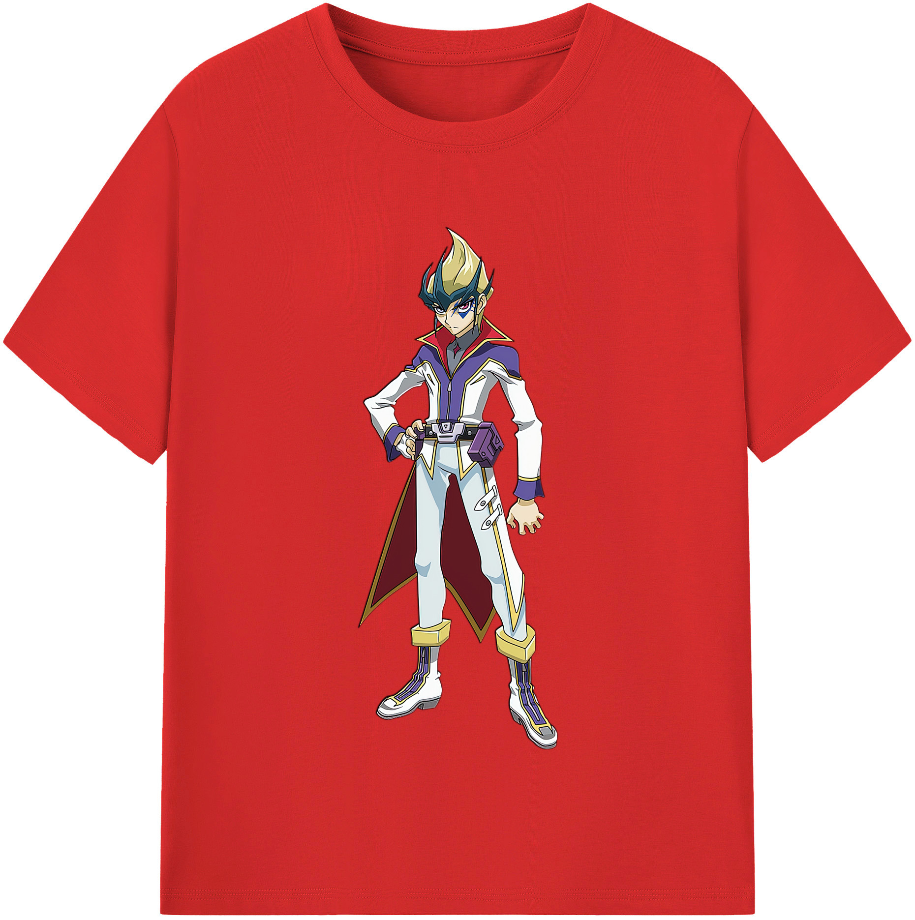 （画像用） 遊☆戯☆王 Yu-Gi-Oh! レディースカジュアルプリントTシャツ（綿100％）