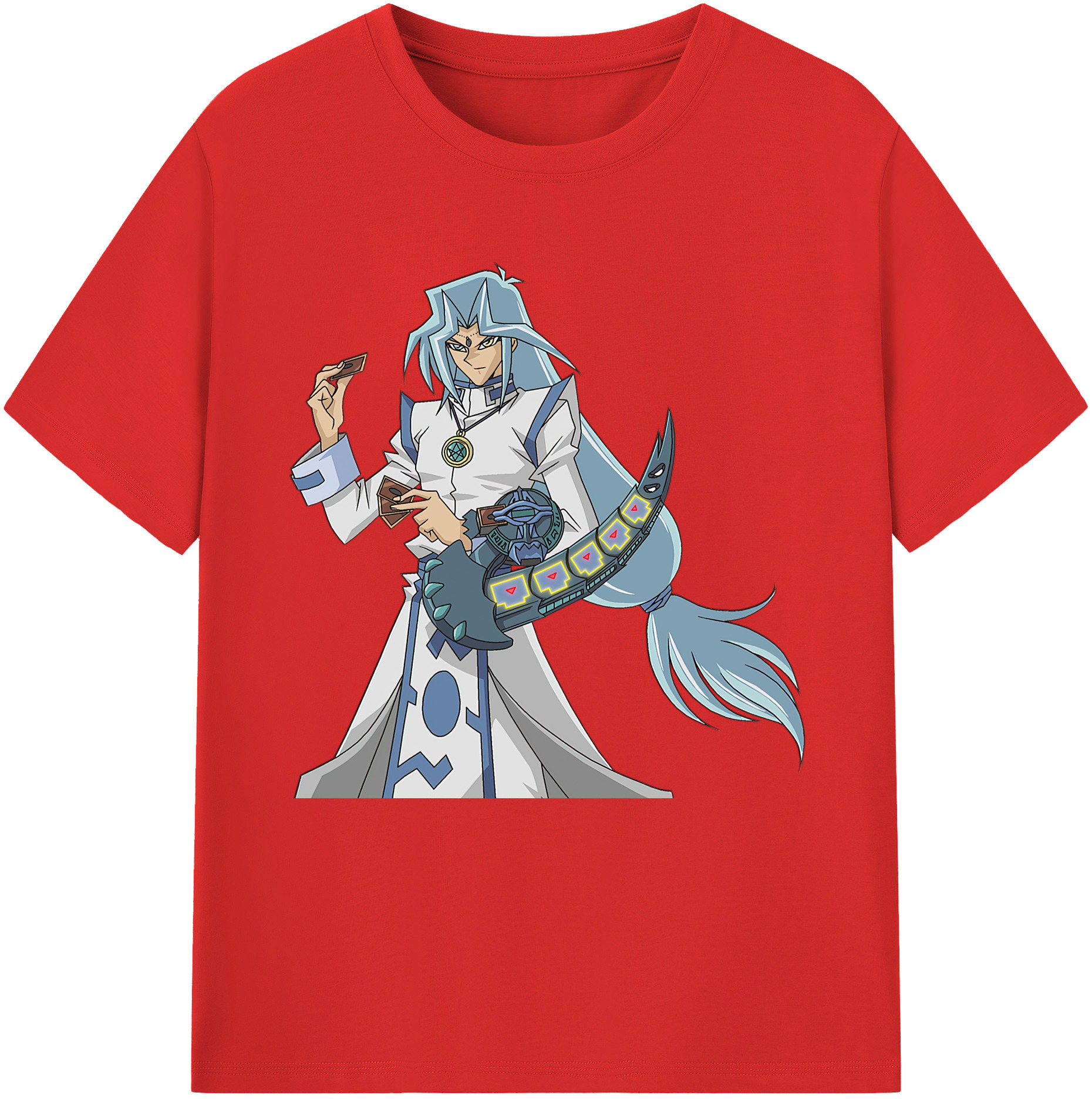 （画像用） 遊☆戯☆王 Yu-Gi-Oh! レディースカジュアルプリントTシャツ（綿100％）