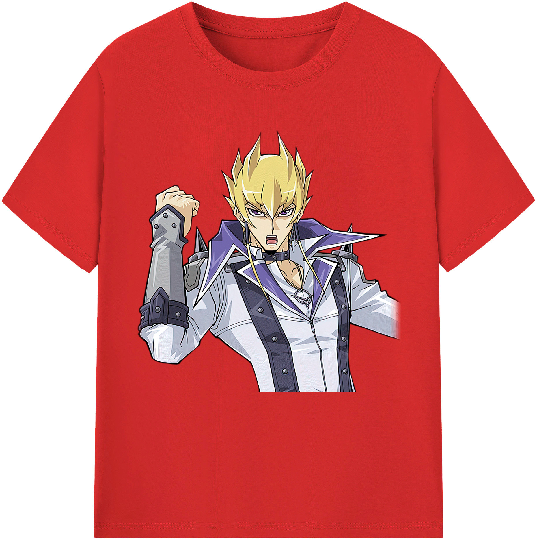 （画像用） 遊☆戯☆王 Yu-Gi-Oh! レディースカジュアルプリントTシャツ（綿100％）
