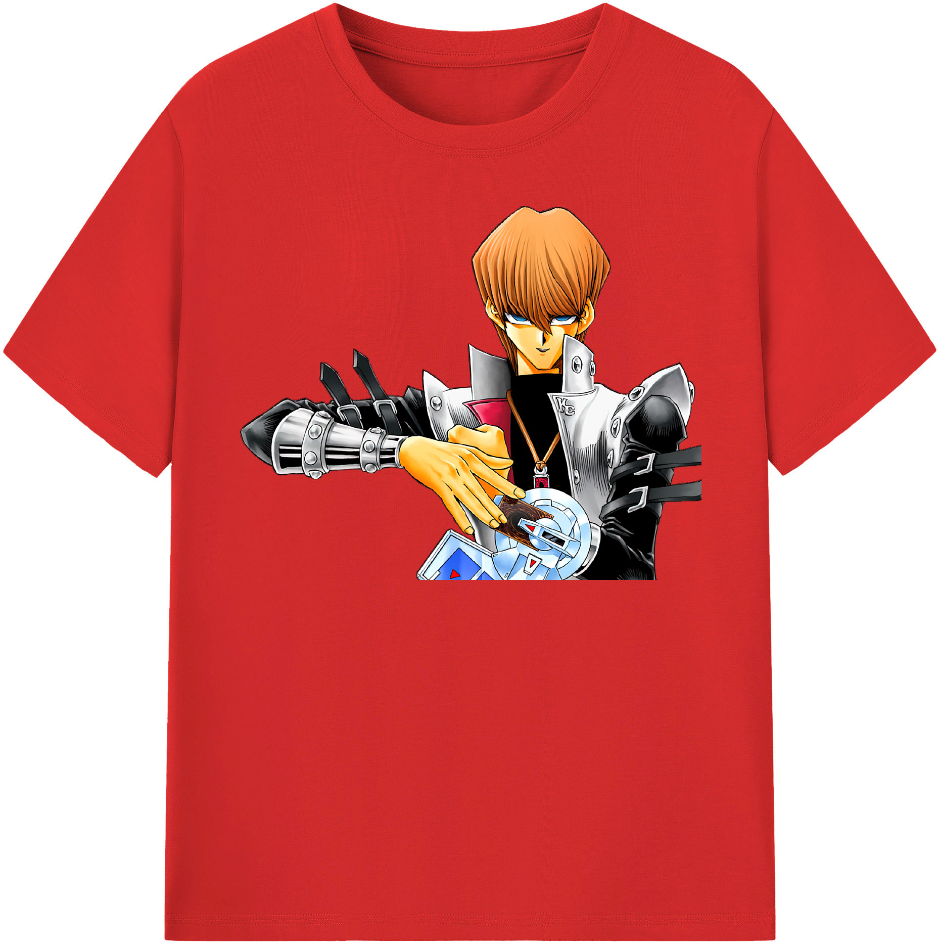 （画像用） 遊☆戯☆王 Yu-Gi-Oh! レディースカジュアルプリントTシャツ（綿100％）