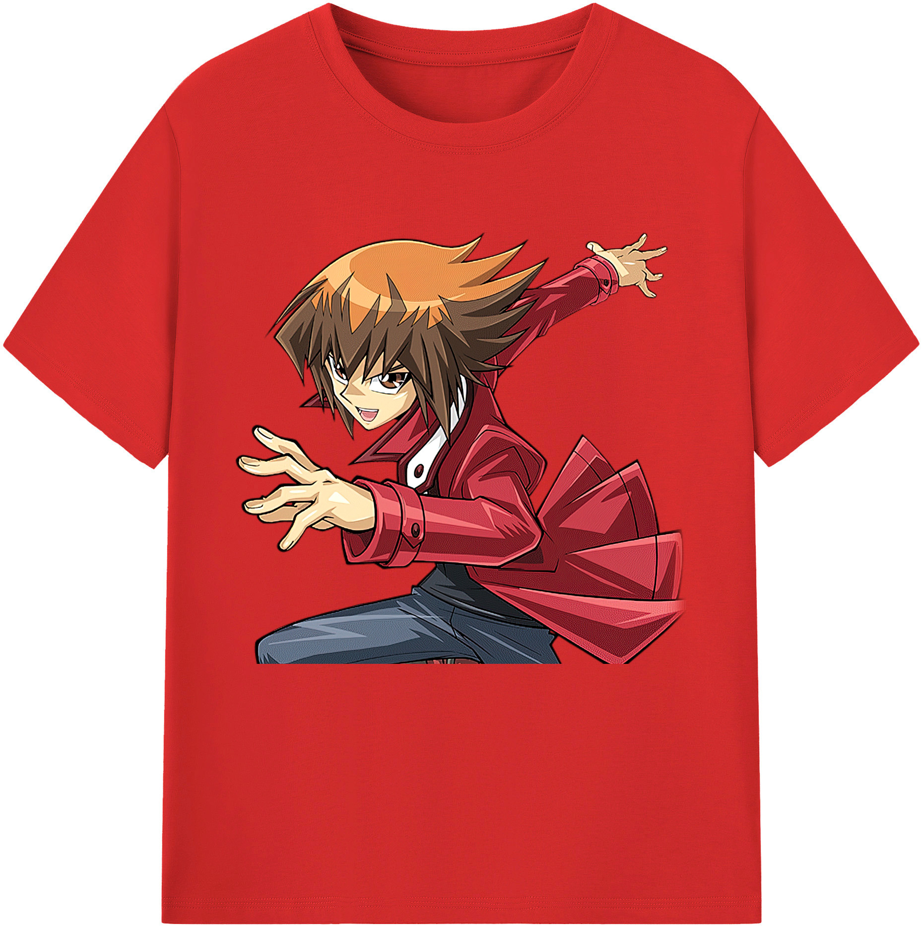 （画像用） 遊☆戯☆王 Yu-Gi-Oh! レディースカジュアルプリントTシャツ（綿100％）