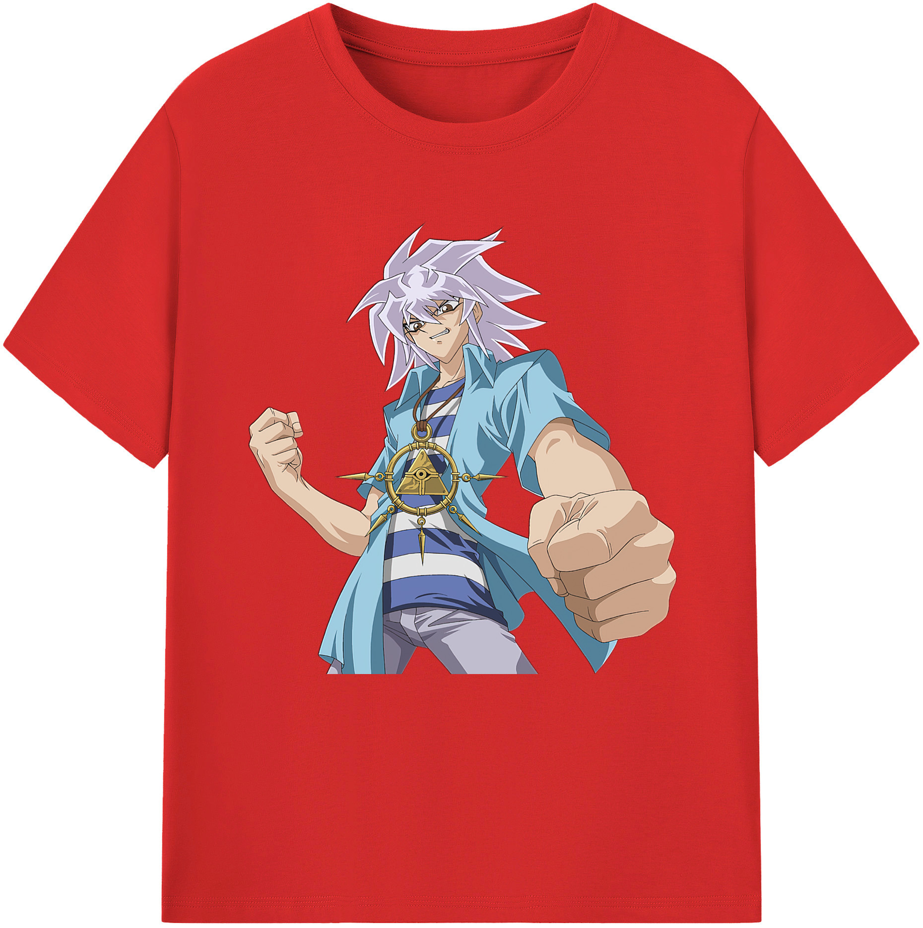 （画像用） 遊☆戯☆王 Yu-Gi-Oh! レディースカジュアルプリントTシャツ（綿100％）