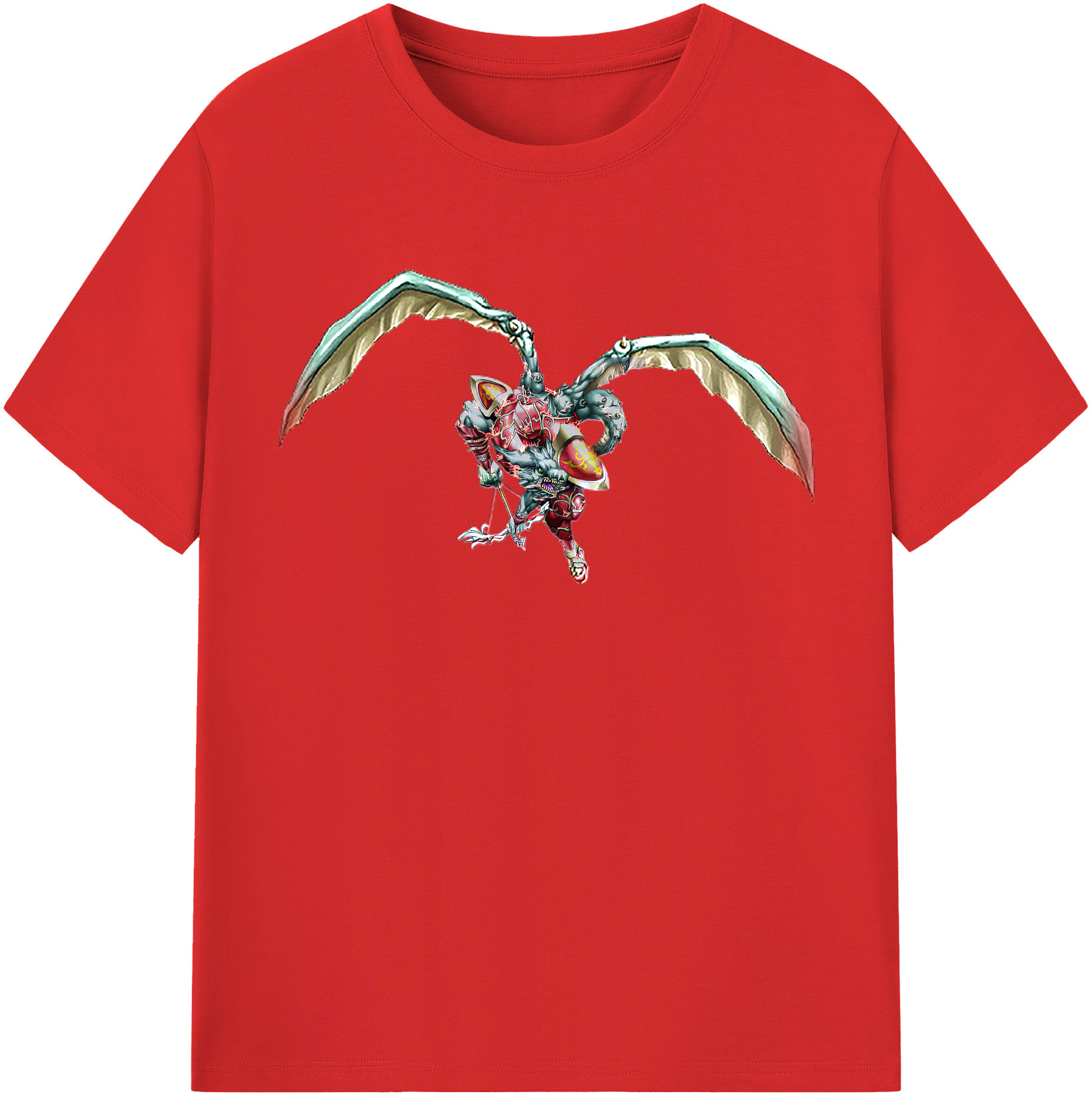 （画像用） 遊☆戯☆王 Yu-Gi-Oh! レディースカジュアルプリントTシャツ（綿100％）