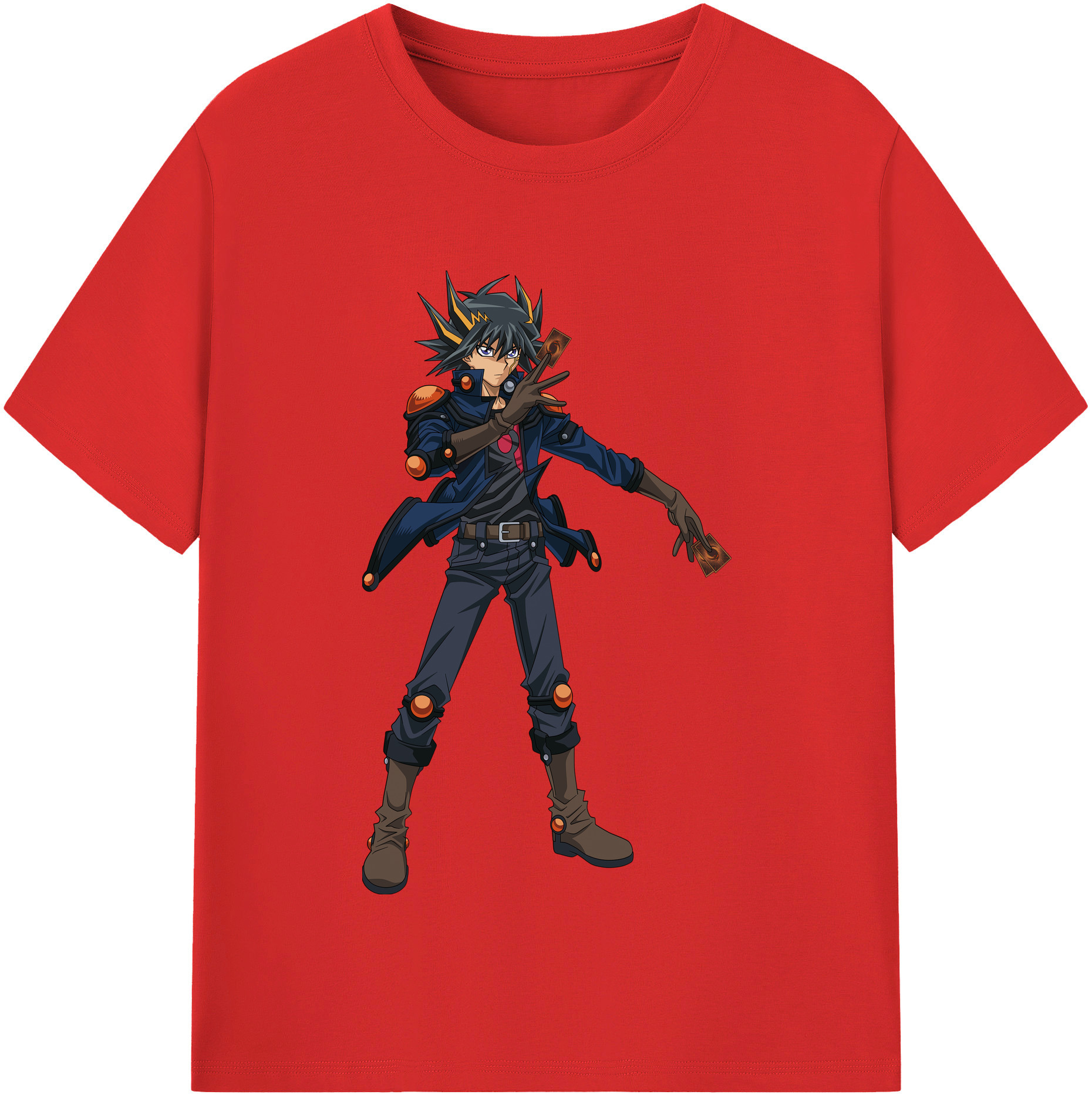 （画像用） 遊☆戯☆王 Yu-Gi-Oh! レディースカジュアルプリントTシャツ（綿100％）