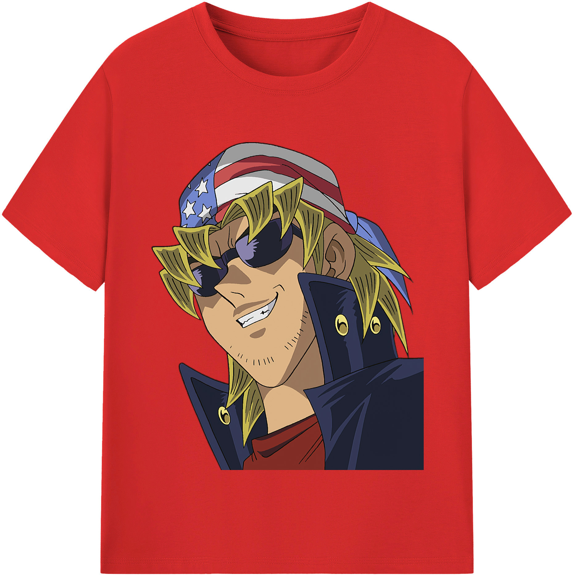 （画像用） 遊☆戯☆王 Yu-Gi-Oh! レディースカジュアルプリントTシャツ（綿100％）