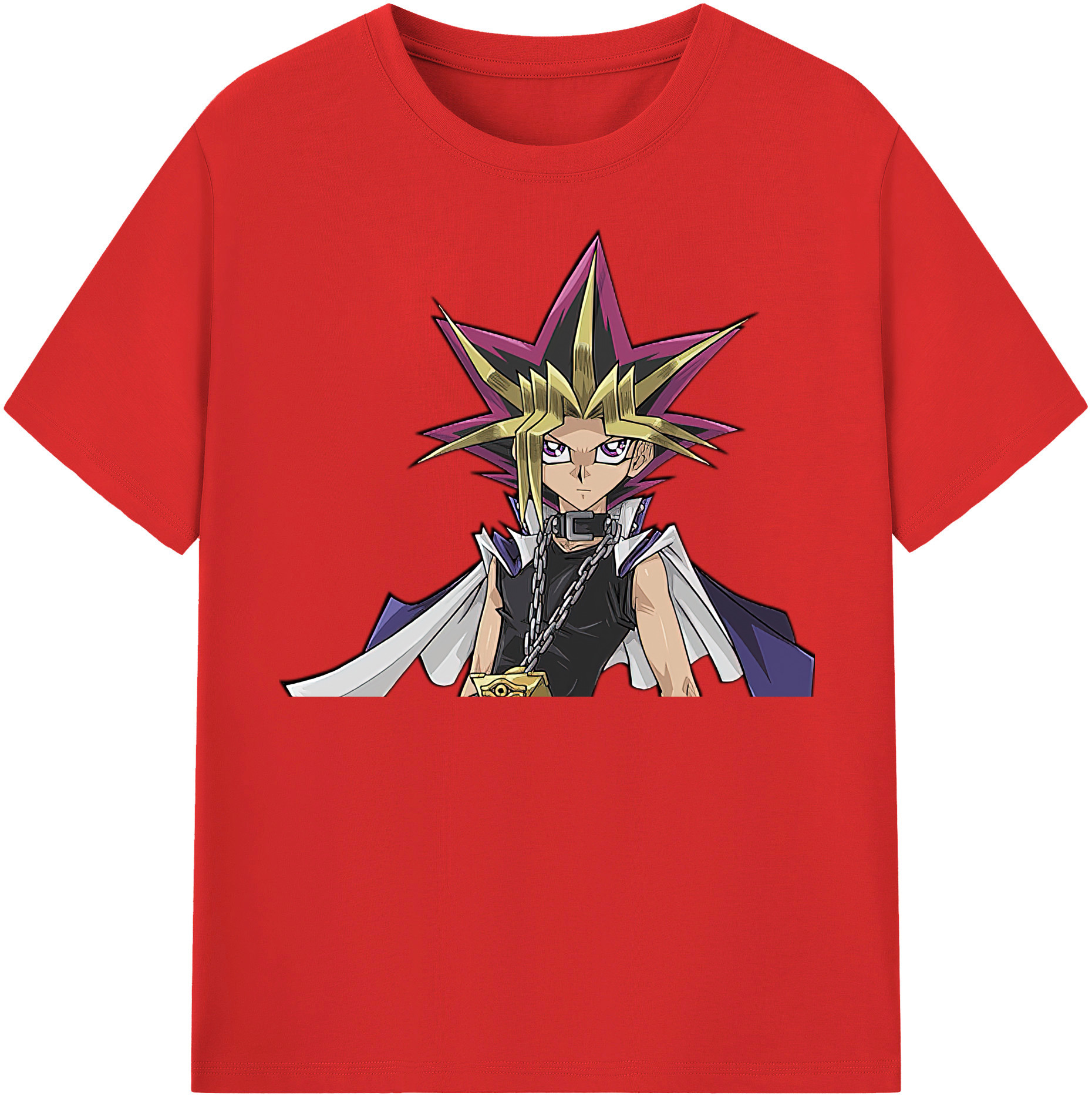 （画像用） 遊☆戯☆王 Yu-Gi-Oh! レディースカジュアルプリントTシャツ（綿100％）