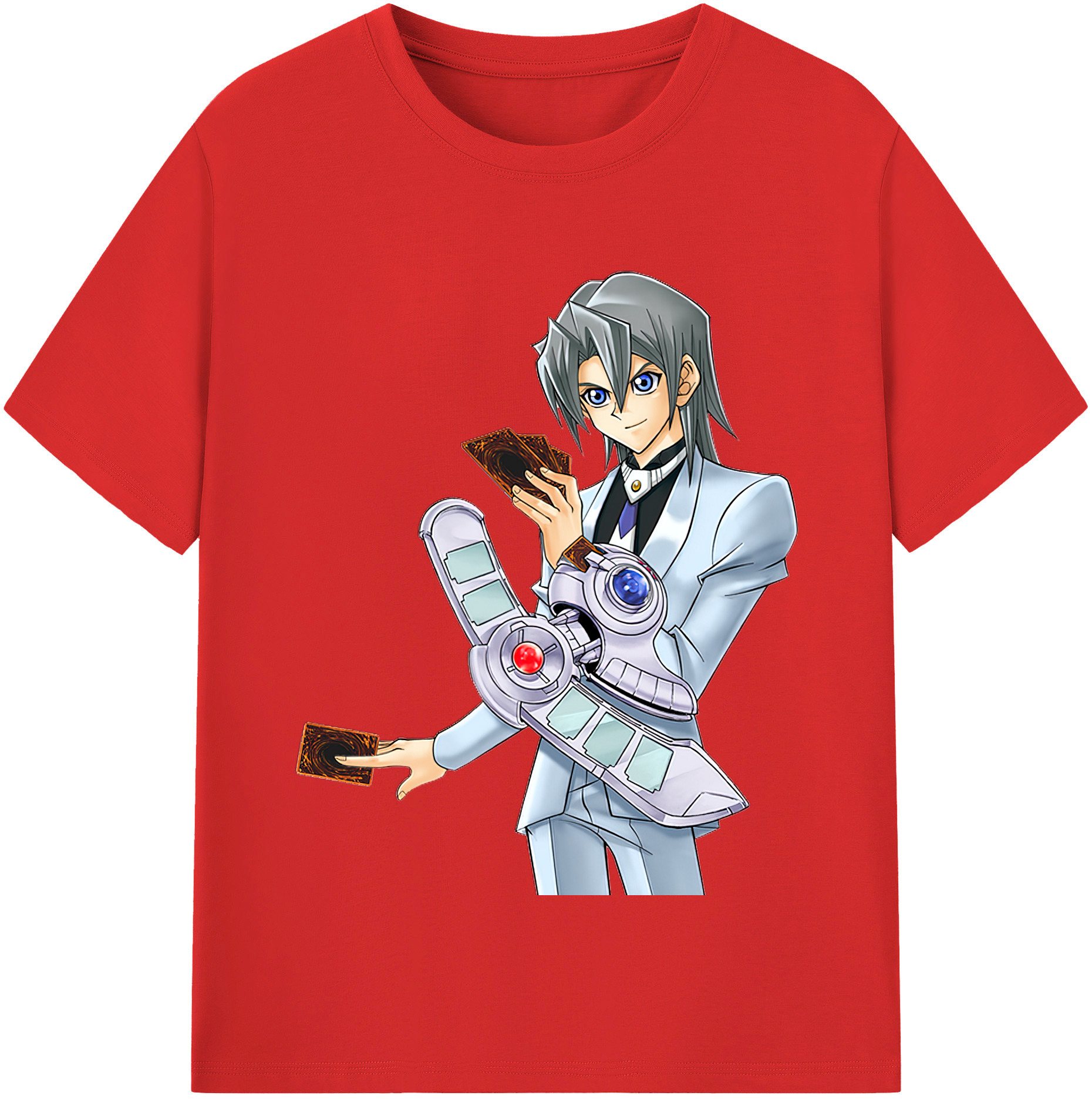 （画像用） 遊☆戯☆王 Yu-Gi-Oh! レディースカジュアルプリントTシャツ（綿100％）