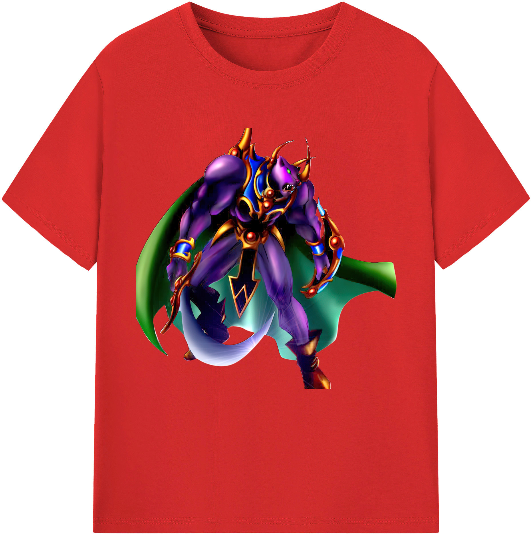（画像用） 遊☆戯☆王 Yu-Gi-Oh! レディースカジュアルプリントTシャツ（綿100％）