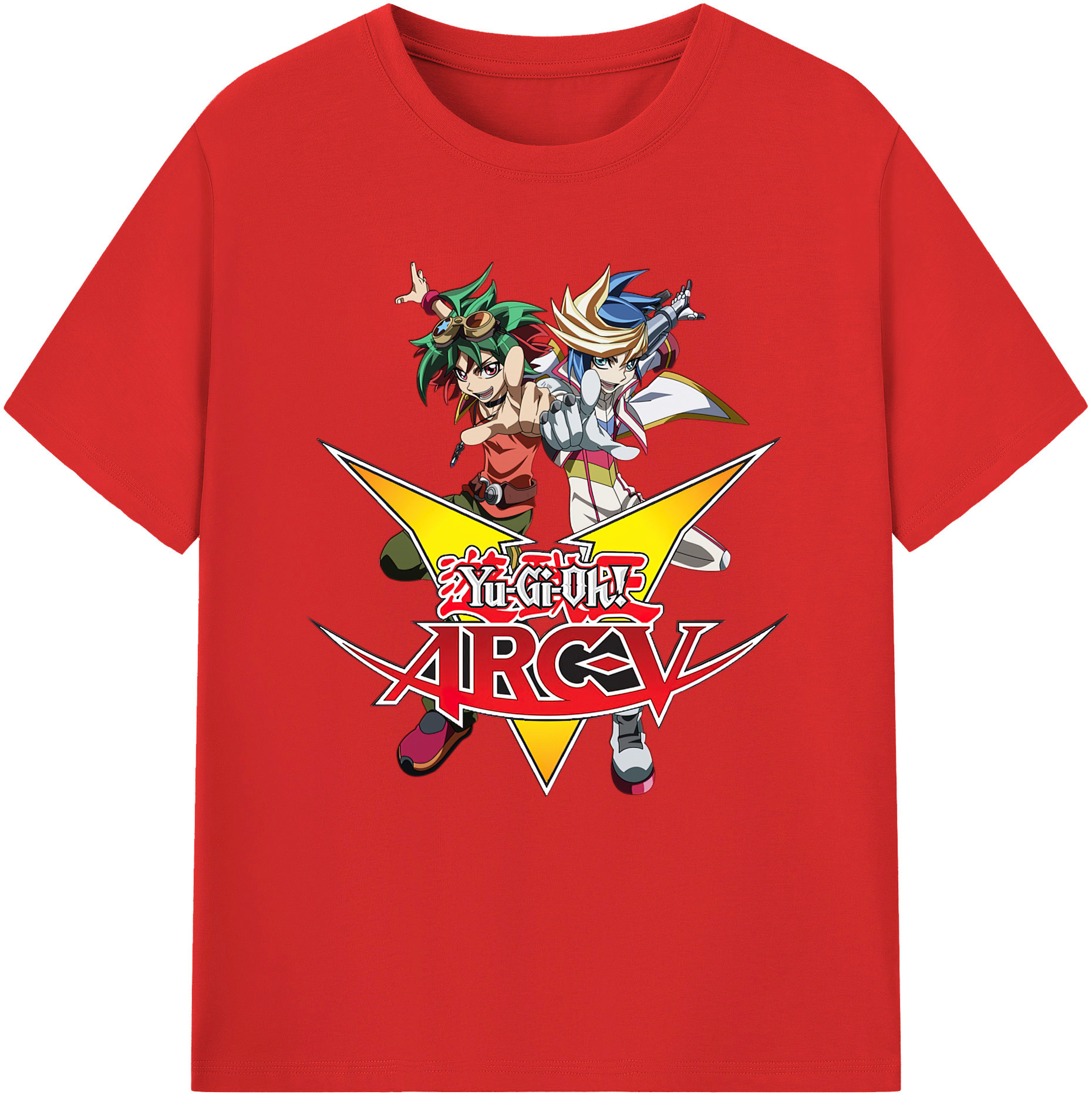 （画像用） 遊☆戯☆王 Yu-Gi-Oh! レディースカジュアルプリントTシャツ（綿100％）