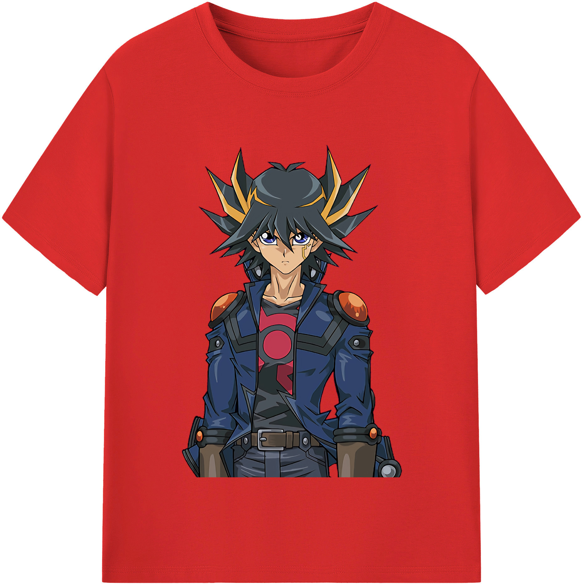 （画像用） 遊☆戯☆王 Yu-Gi-Oh! レディースカジュアルプリントTシャツ（綿100％）
