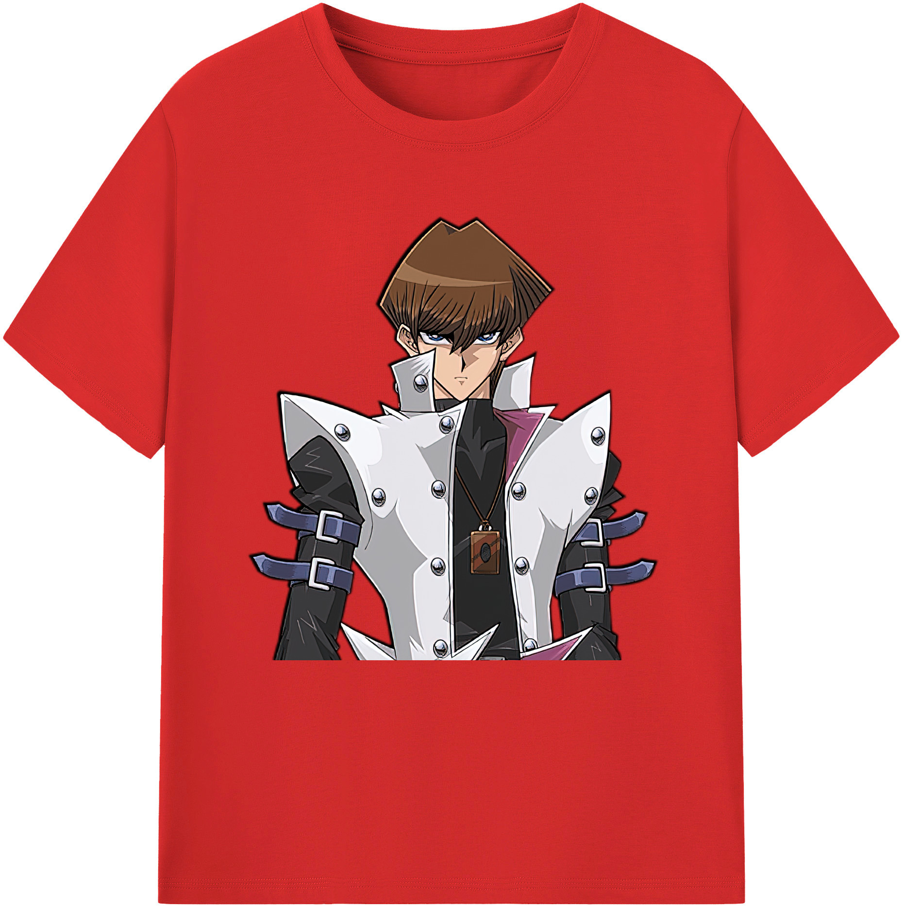 （画像用） 遊☆戯☆王 Yu-Gi-Oh! レディースカジュアルプリントTシャツ（綿100％）