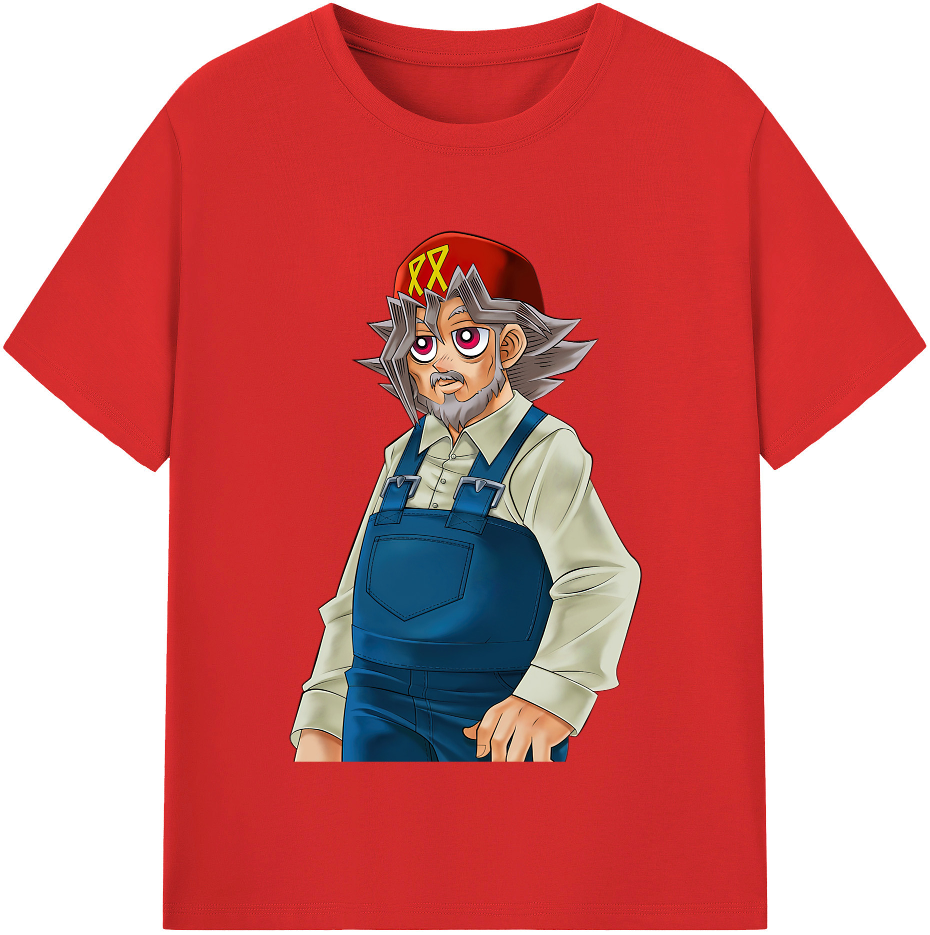 （画像用） 遊☆戯☆王 Yu-Gi-Oh! レディースカジュアルプリントTシャツ（綿100％）