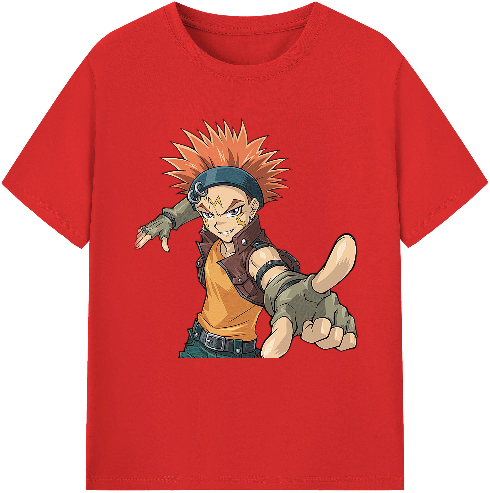 （画像用） 遊☆戯☆王 Yu-Gi-Oh! レディースカジュアルプリントTシャツ（綿100％）