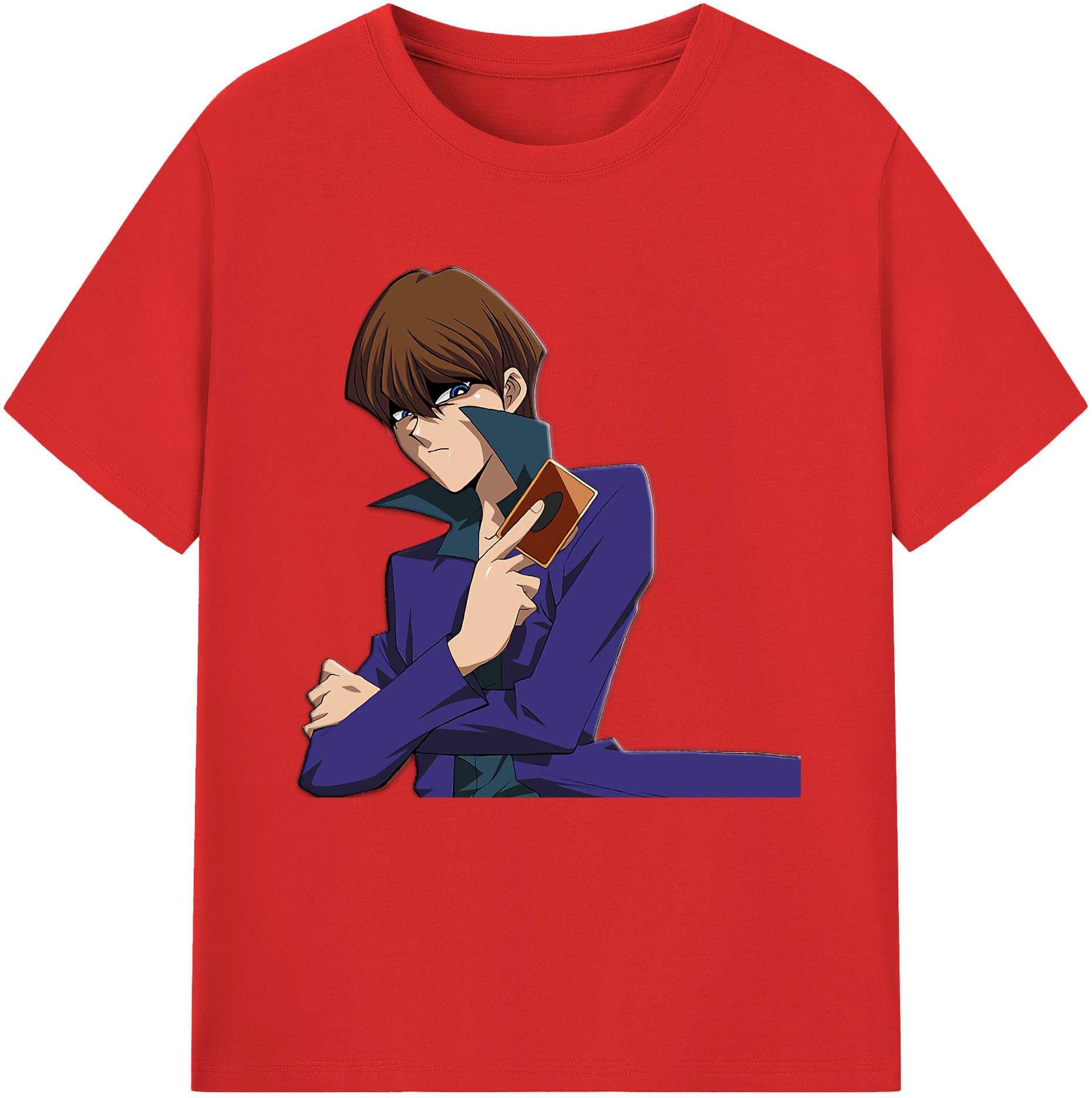 （画像用） 遊☆戯☆王 Yu-Gi-Oh! レディースカジュアルプリントTシャツ（綿100％）