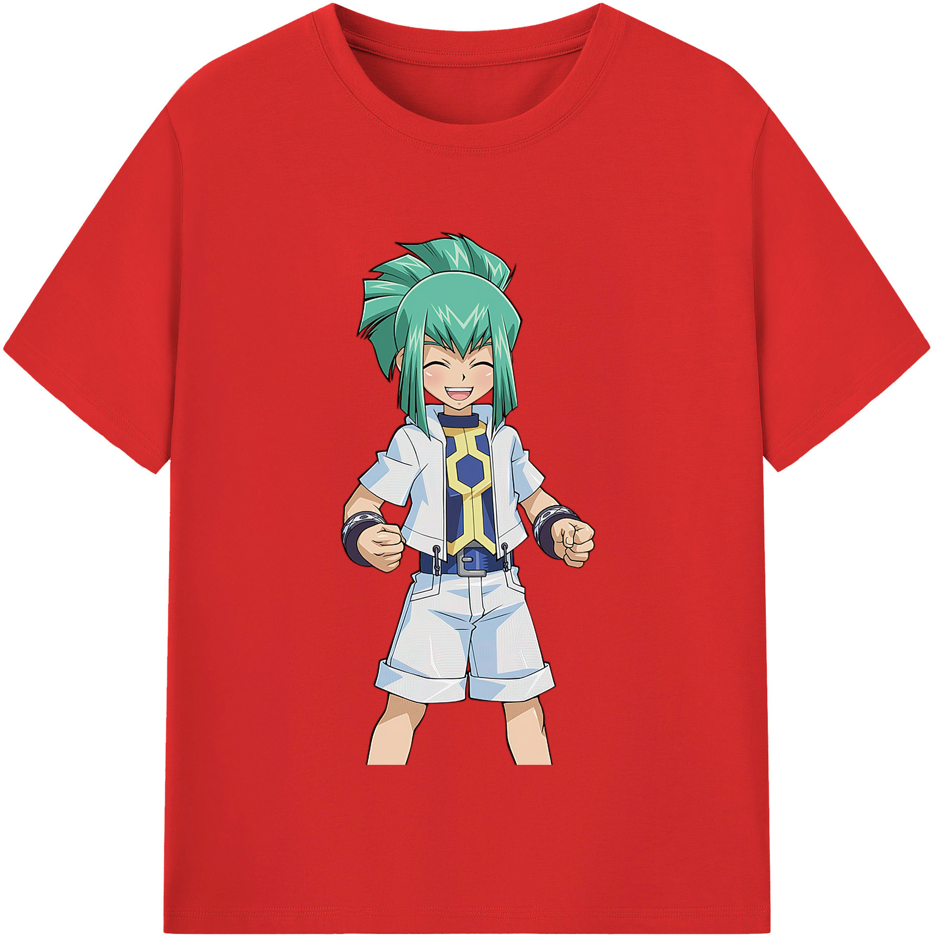 （画像用） 遊☆戯☆王 Yu-Gi-Oh! レディースカジュアルプリントTシャツ（綿100％）