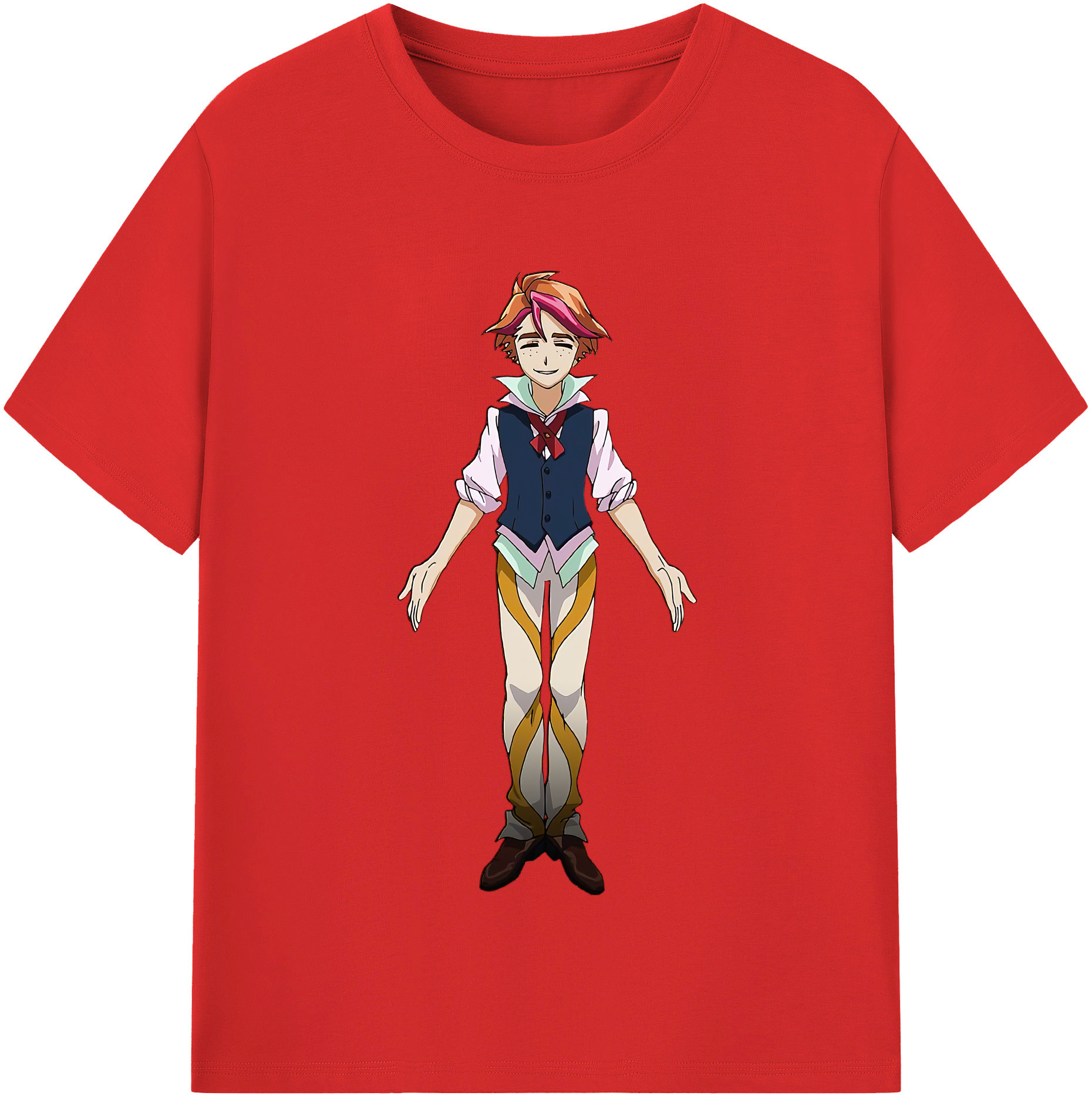 （画像用） 遊☆戯☆王 Yu-Gi-Oh! レディースカジュアルプリントTシャツ（綿100％）