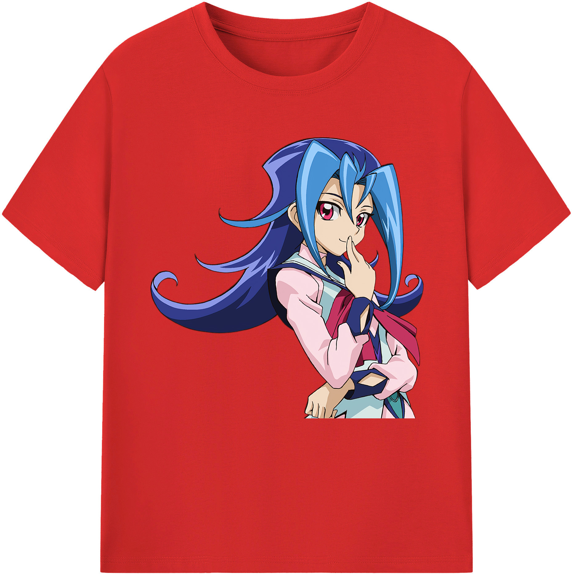 （画像用） 遊☆戯☆王 Yu-Gi-Oh! レディースカジュアルプリントTシャツ（綿100％）