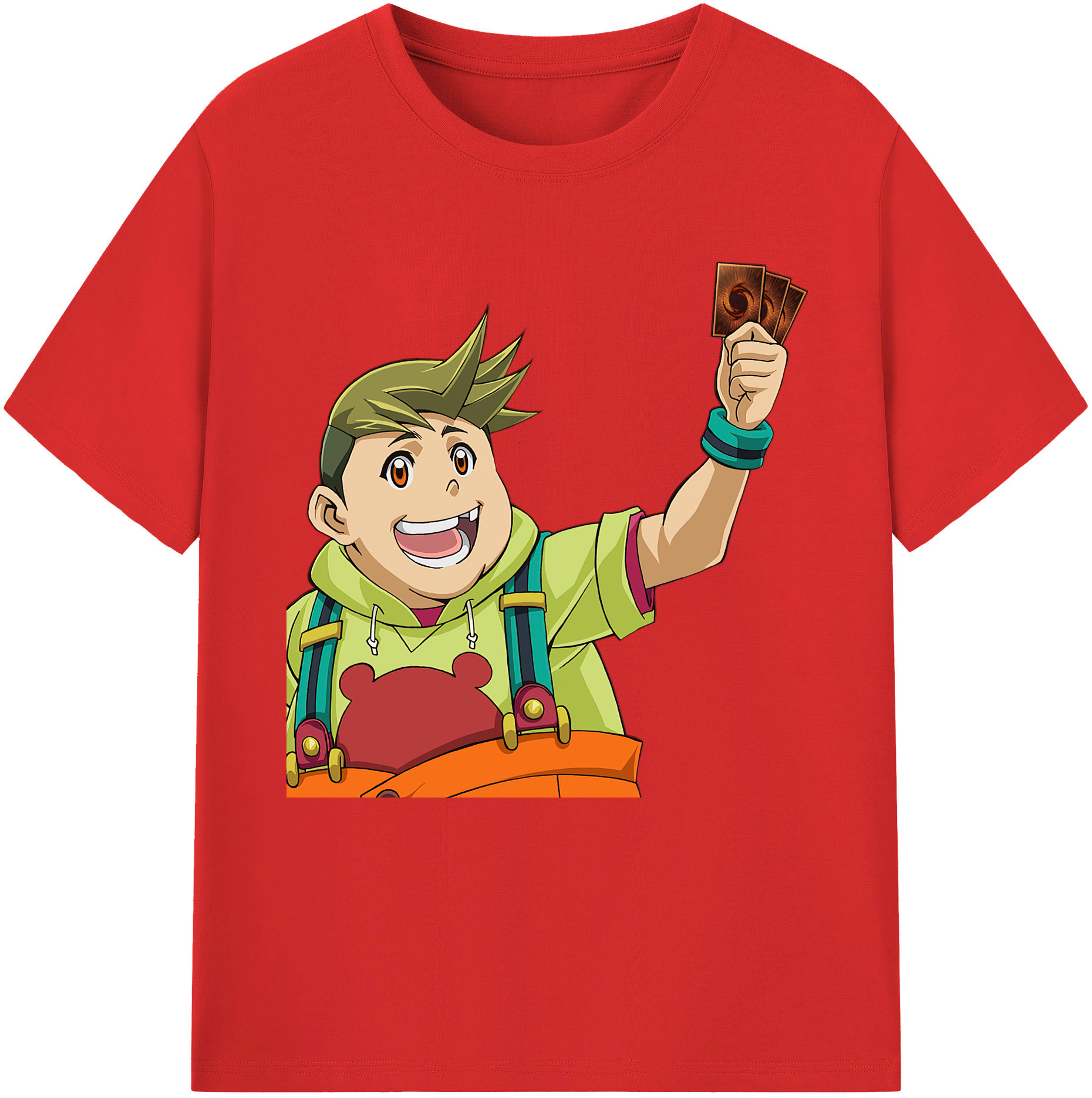 （画像用） 遊☆戯☆王 Yu-Gi-Oh! レディースカジュアルプリントTシャツ（綿100％）