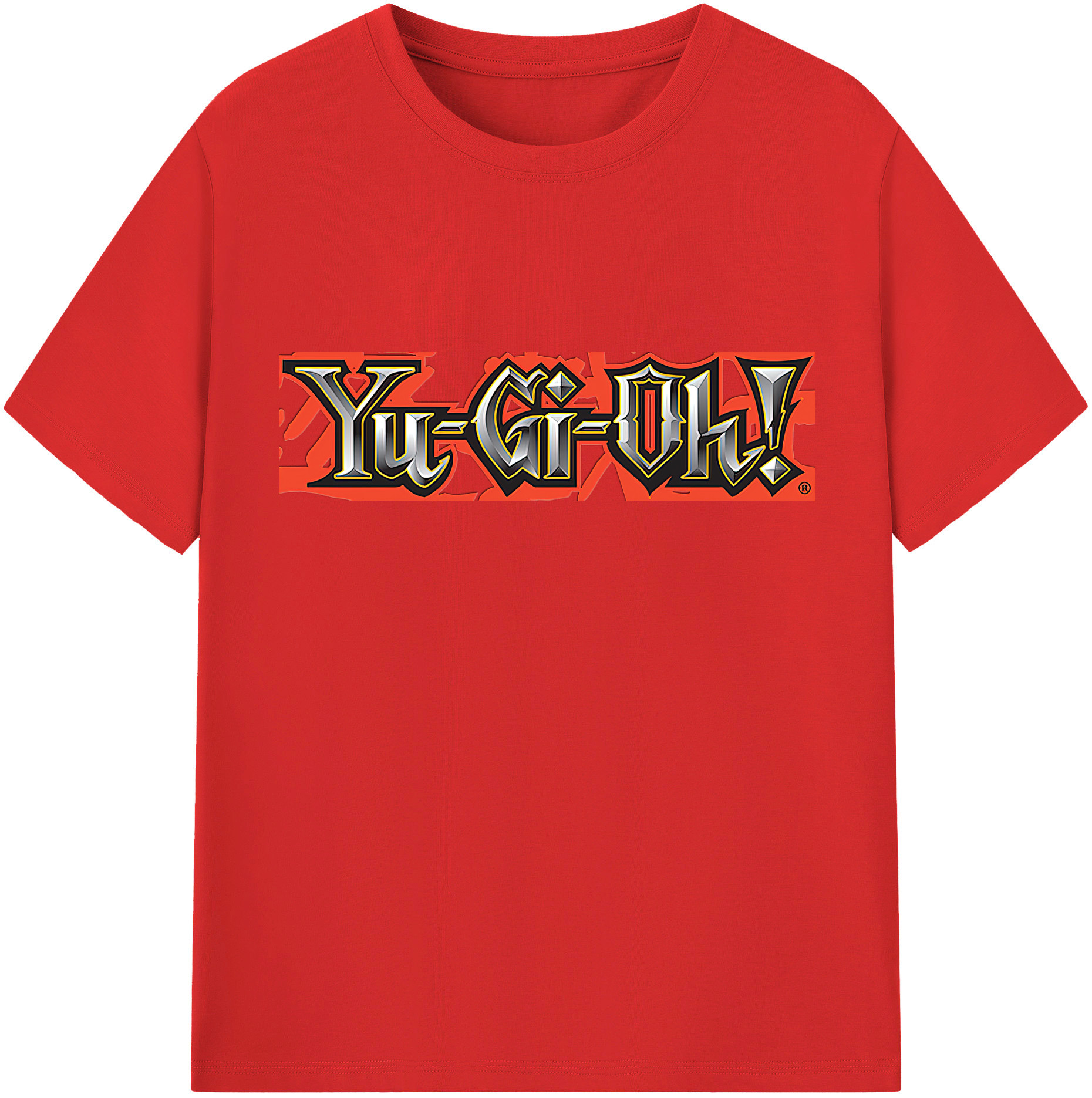 （画像用） 遊☆戯☆王 Yu-Gi-Oh! レディースカジュアルプリントTシャツ（綿100％）