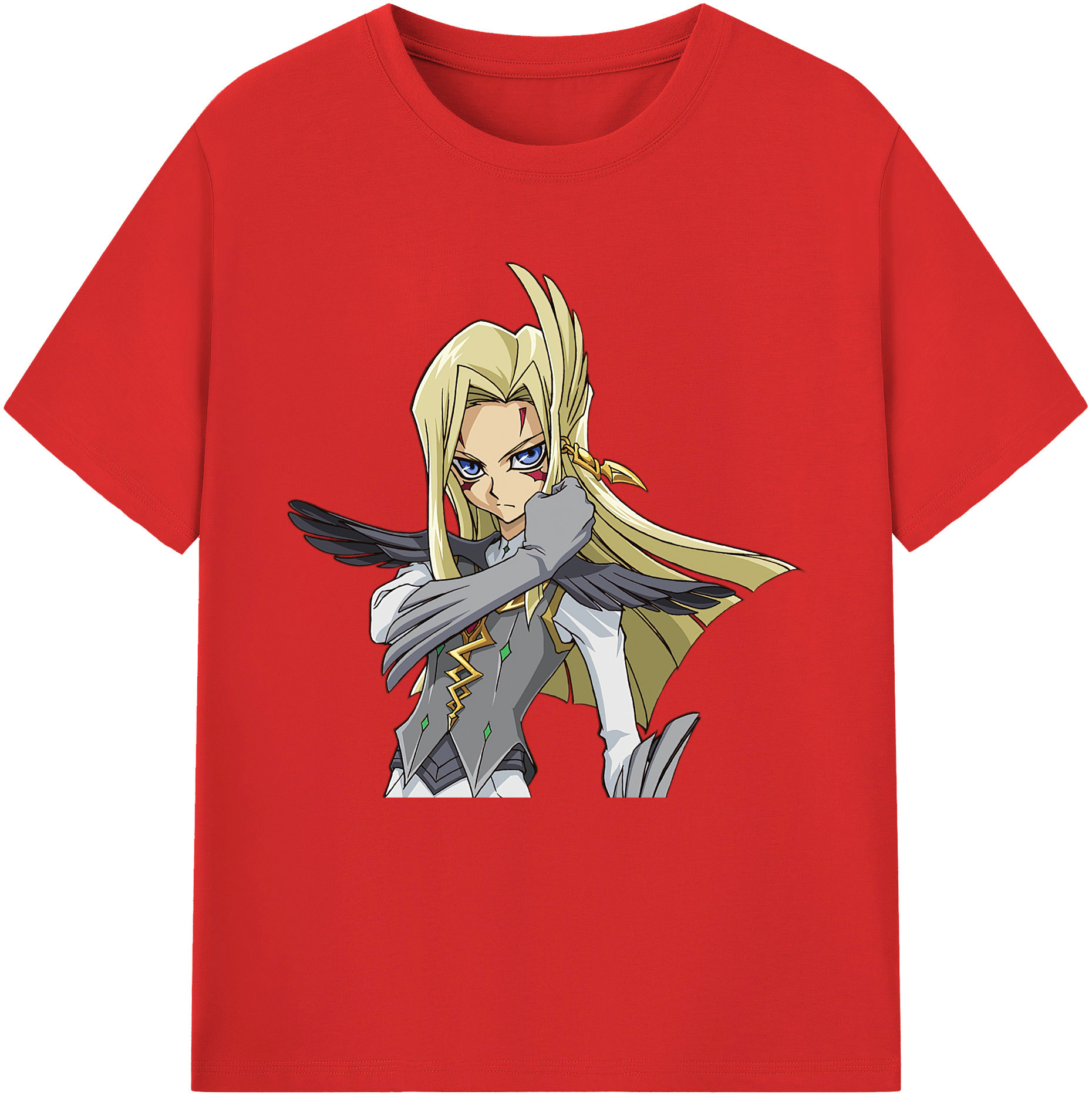 （画像用） 遊☆戯☆王 Yu-Gi-Oh! レディースカジュアルプリントTシャツ（綿100％）