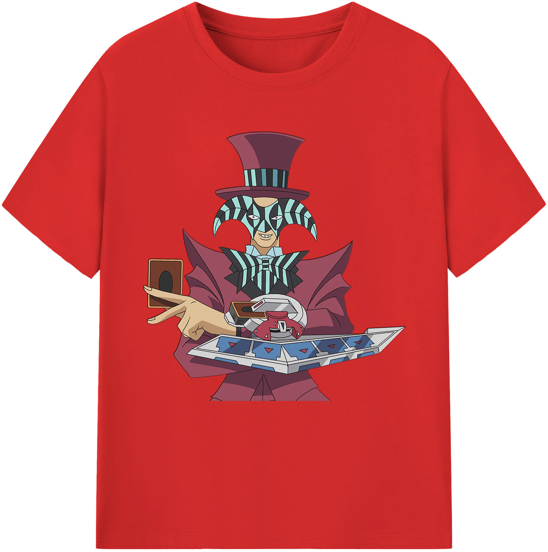 （画像用） 遊☆戯☆王 Yu-Gi-Oh! レディースカジュアルプリントTシャツ（綿100％）