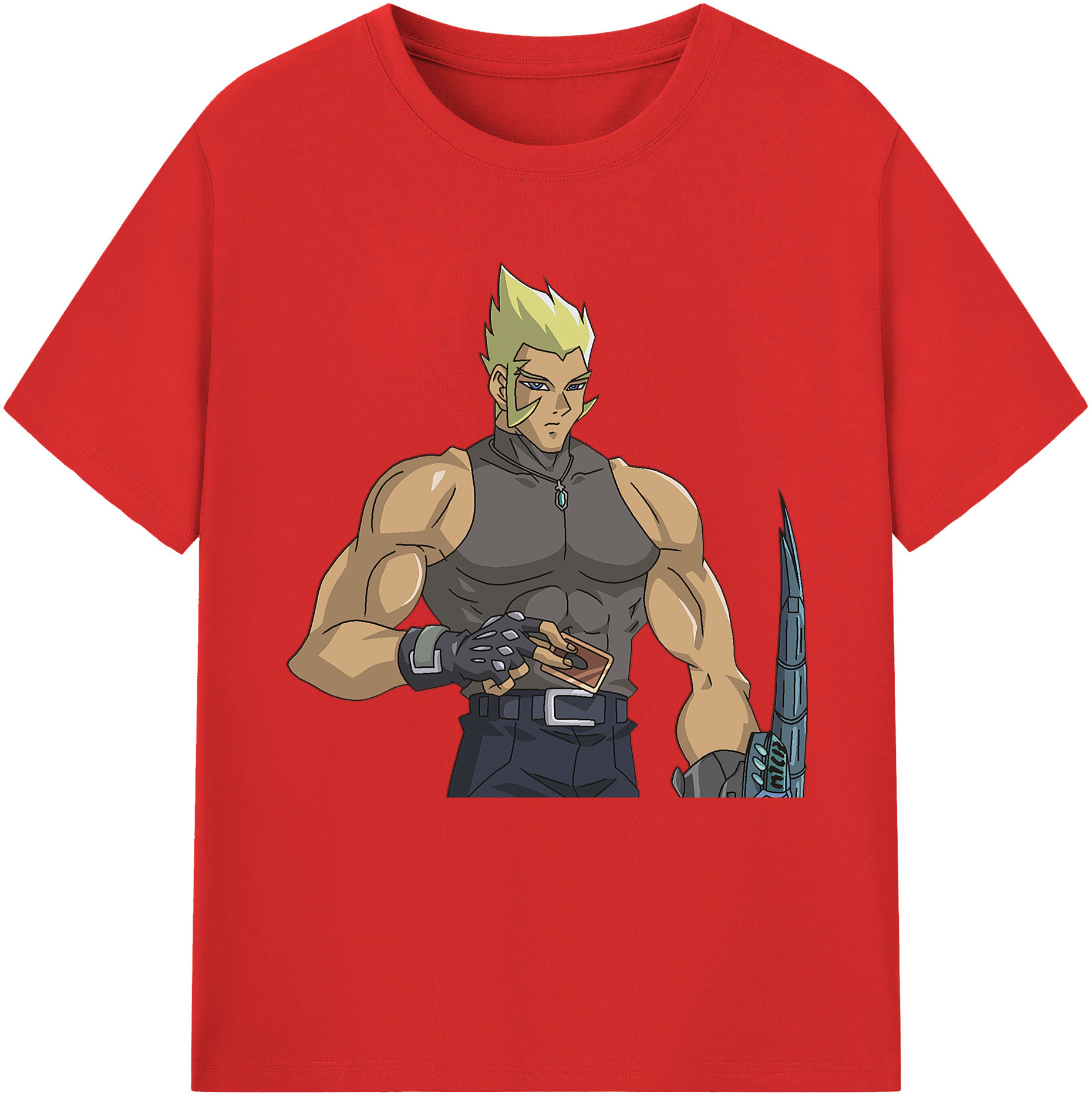 （画像用） 遊☆戯☆王 Yu-Gi-Oh! レディースカジュアルプリントTシャツ（綿100％）
