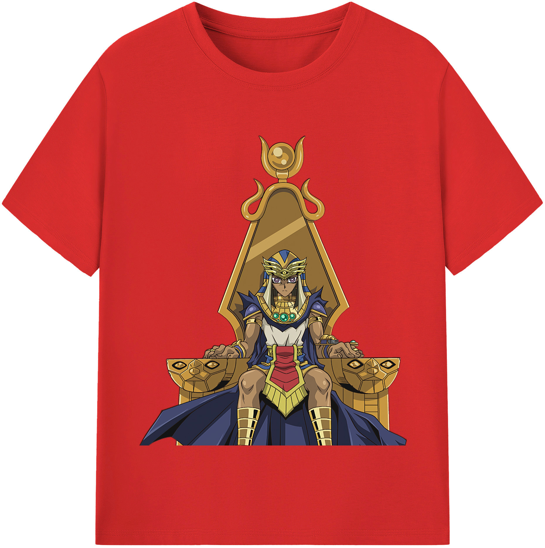 （画像用） 遊☆戯☆王 Yu-Gi-Oh! レディースカジュアルプリントTシャツ（綿100％）