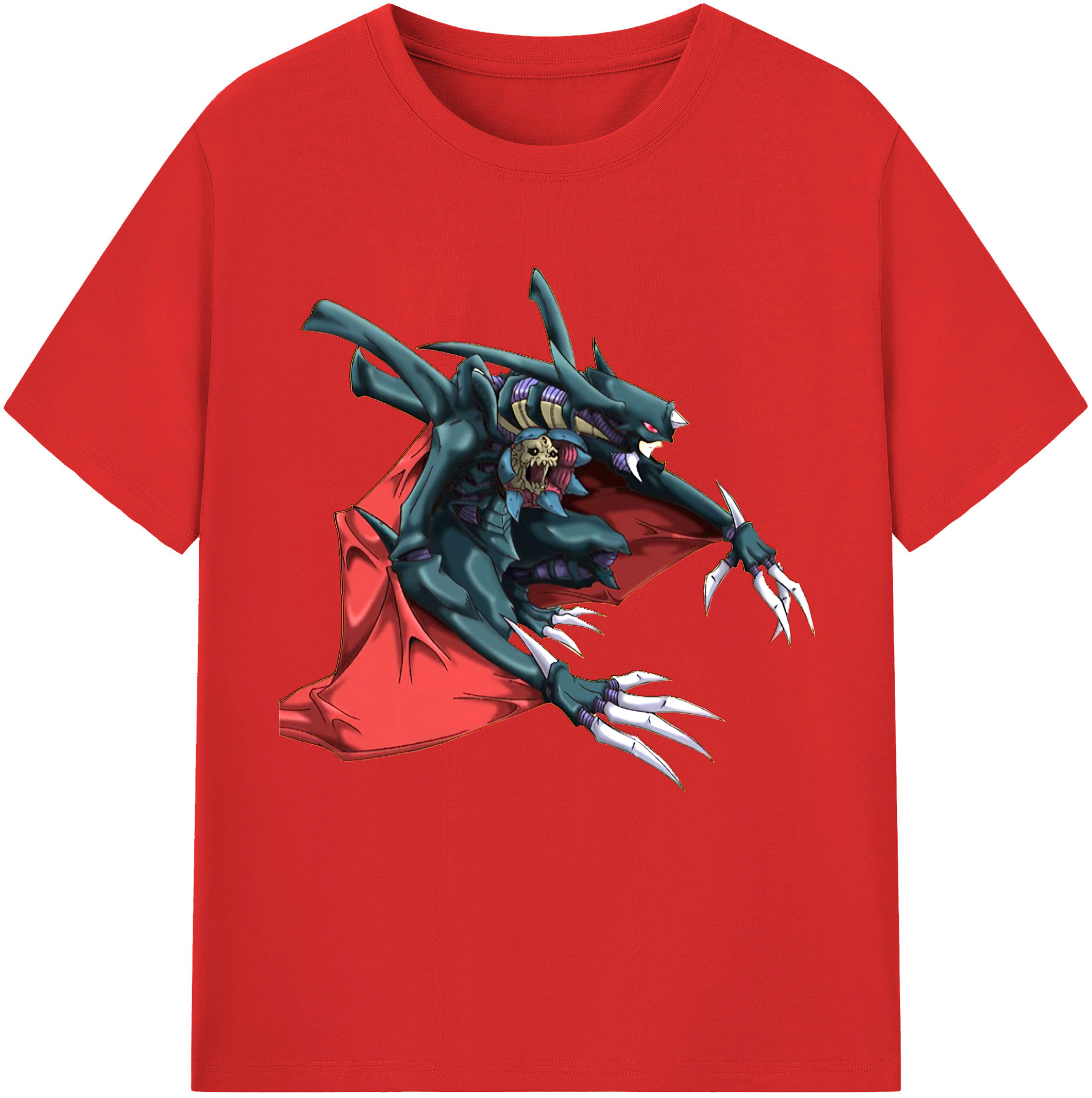 （画像用） 遊☆戯☆王 Yu-Gi-Oh! レディースカジュアルプリントTシャツ（綿100％）