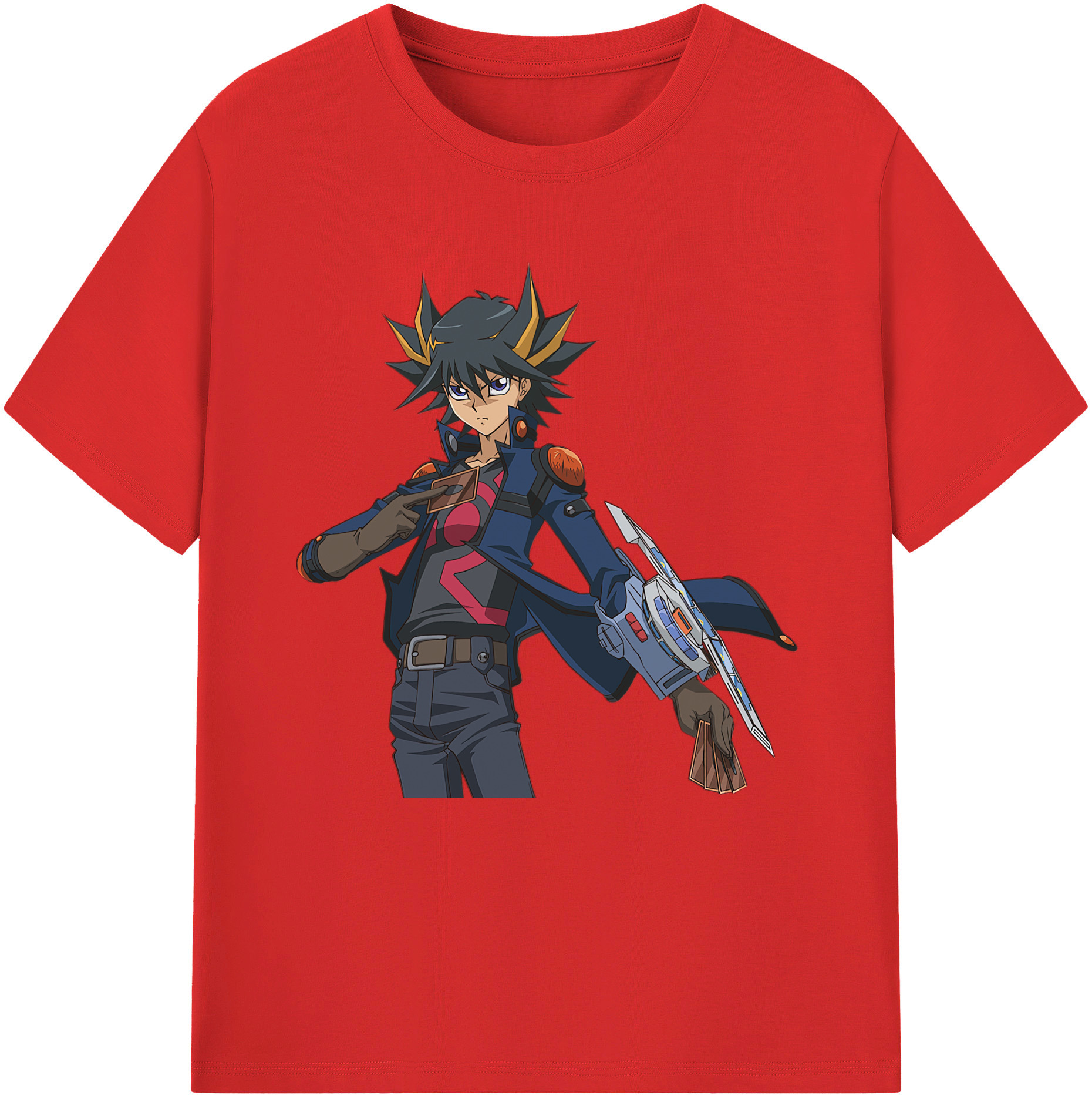 （画像用） 遊☆戯☆王 Yu-Gi-Oh! レディースカジュアルプリントTシャツ（綿100％）