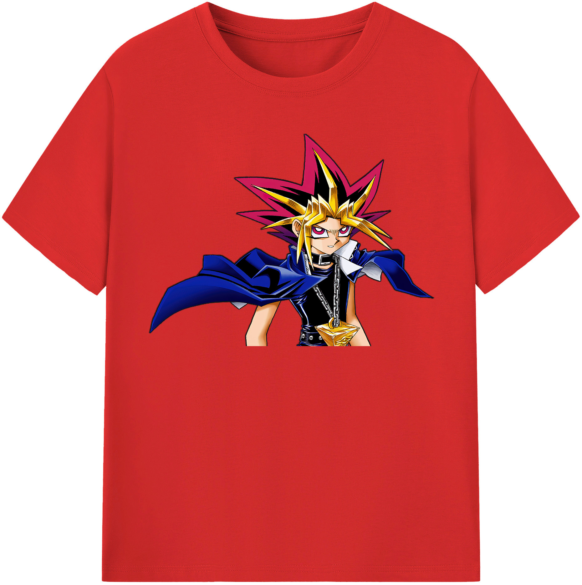 （画像用） 遊☆戯☆王 Yu-Gi-Oh! レディースカジュアルプリントTシャツ（綿100％）