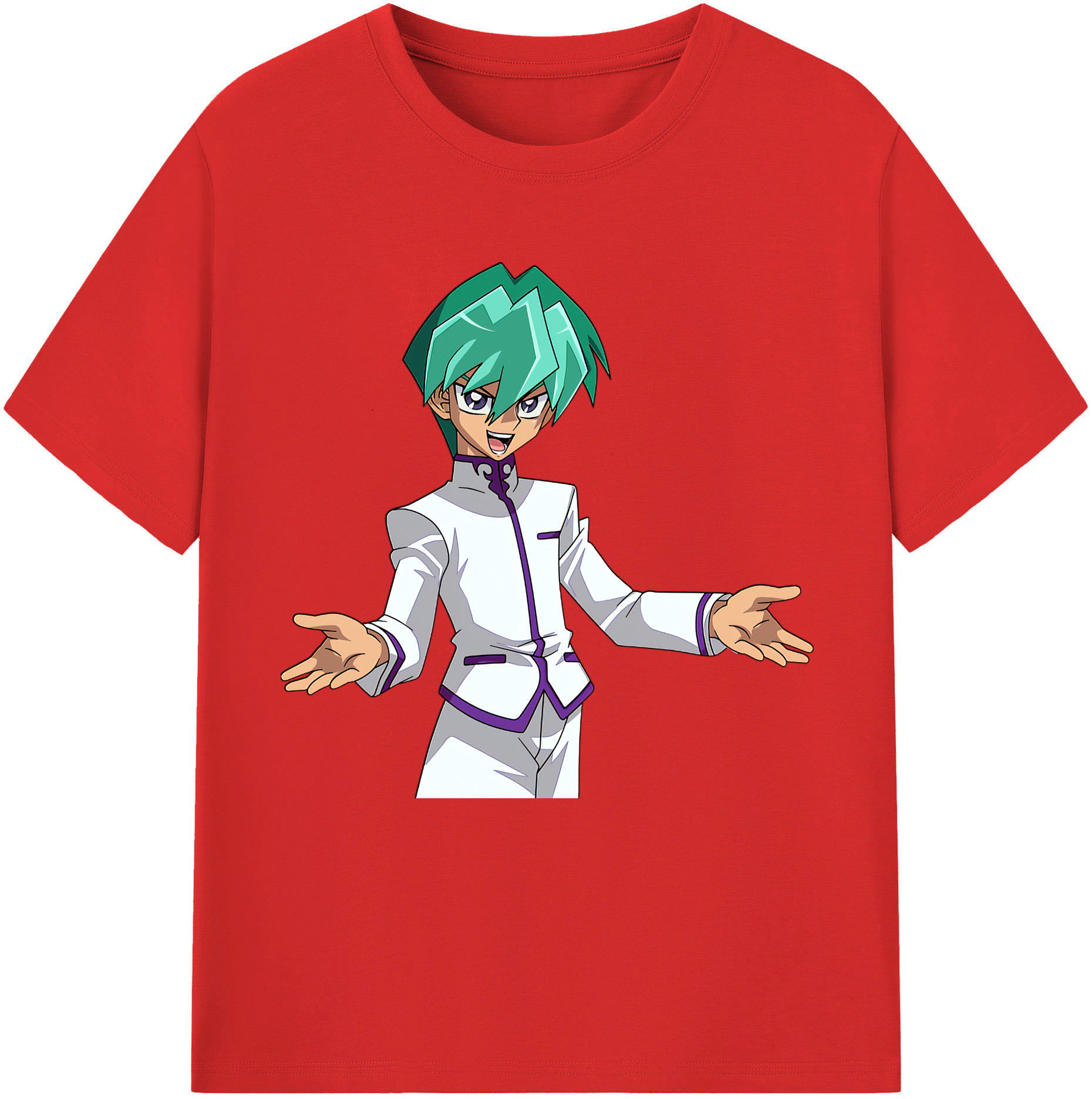 （画像用） 遊☆戯☆王 Yu-Gi-Oh! レディースカジュアルプリントTシャツ（綿100％）
